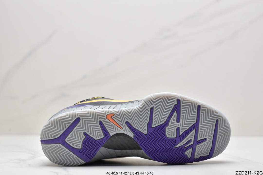 250  耐克Nike Zoom Kobe 4 ZK4 比科4代及时行乐业专实战篮球鞋 AV6339-001