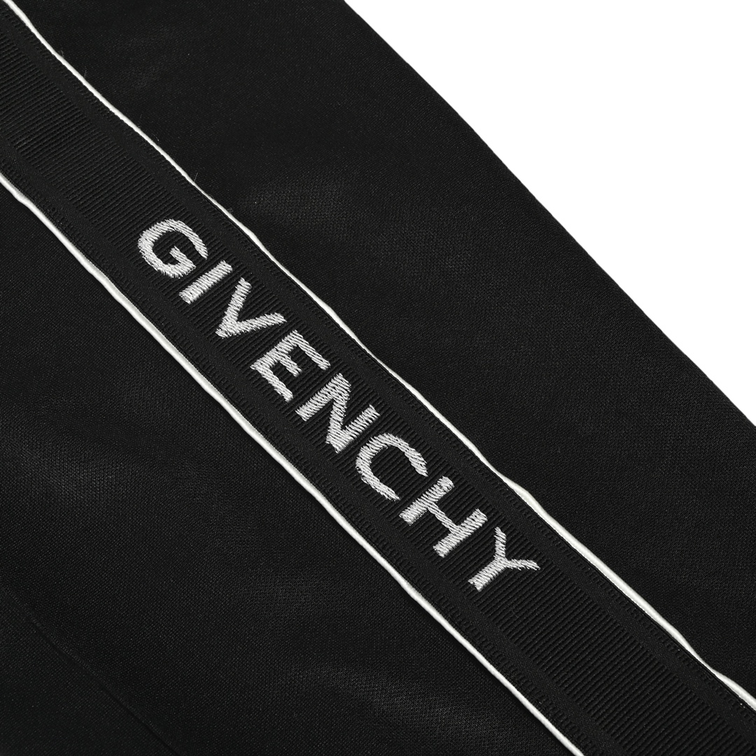 Givenchy/纪梵希 22ss 白色提花织带长裤