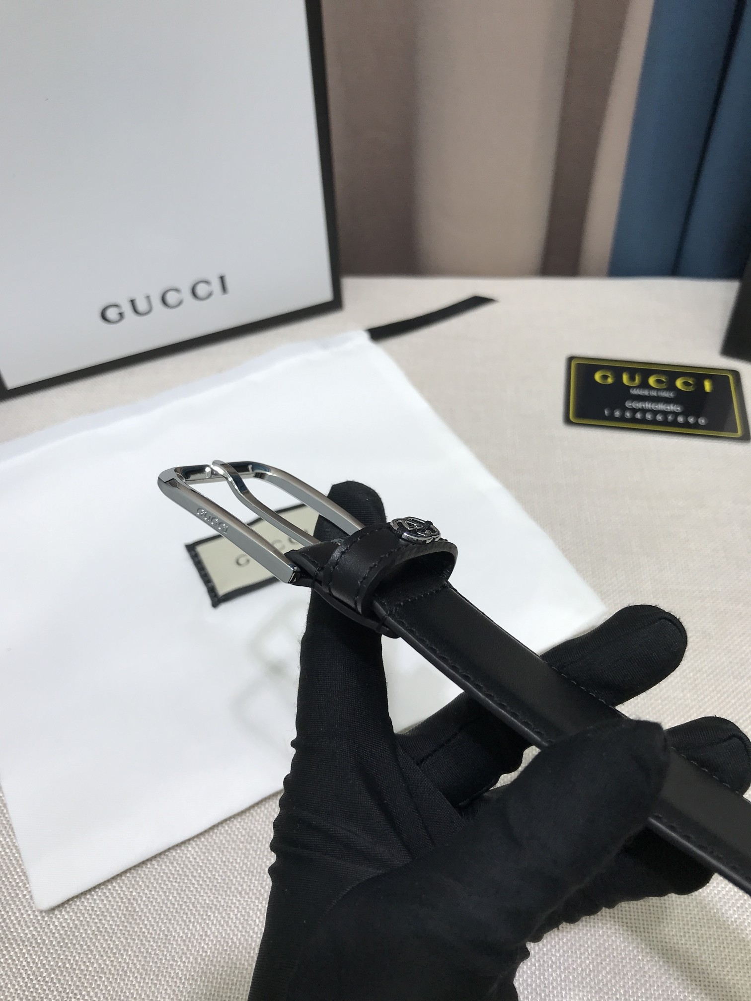 Gucci Haute Couture Luxury Atelier Designer Belt Ref.69BF6B73 8