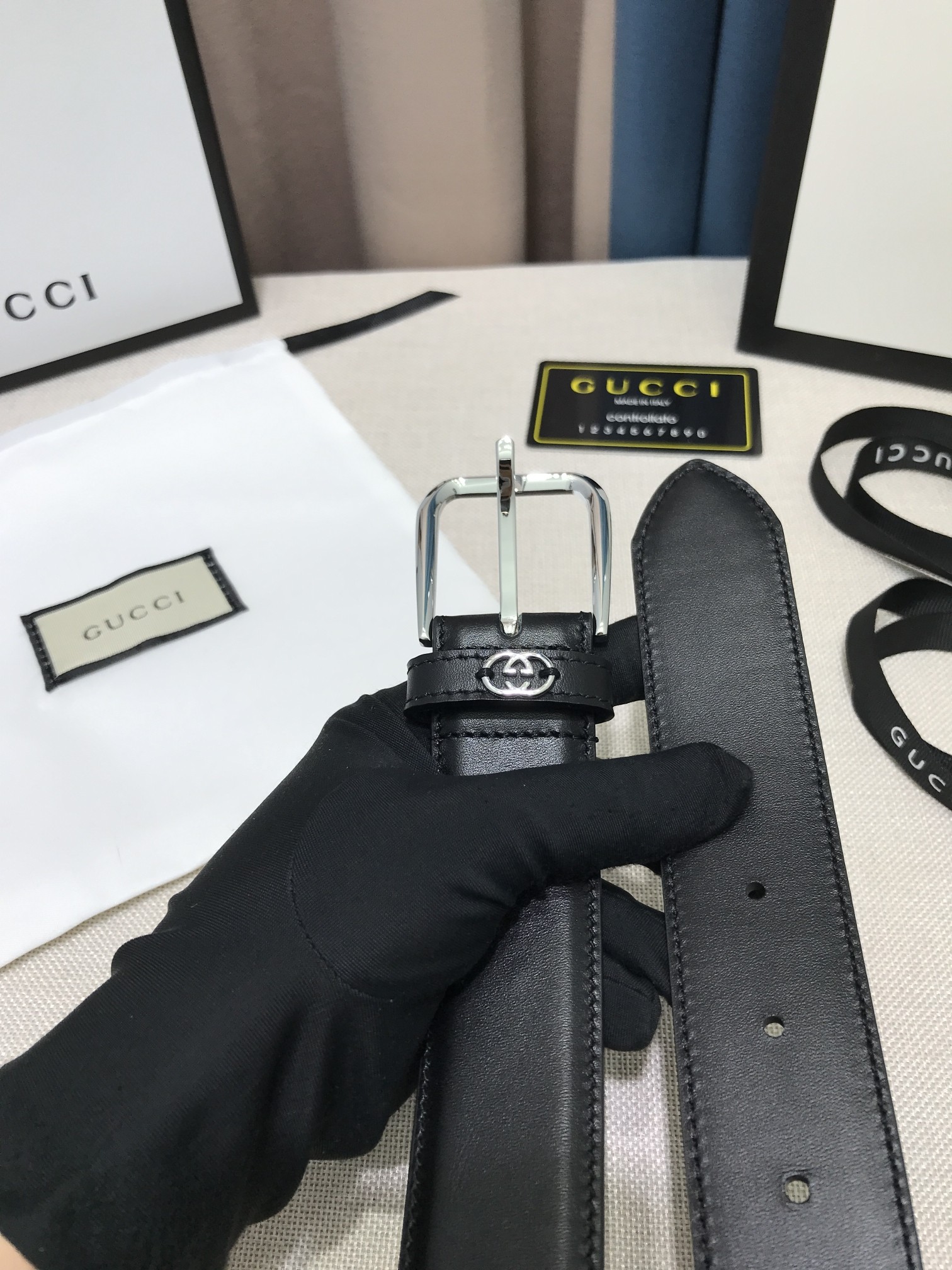 Gucci Haute Couture Luxury Atelier Designer Belt Ref.69BF6B73 9