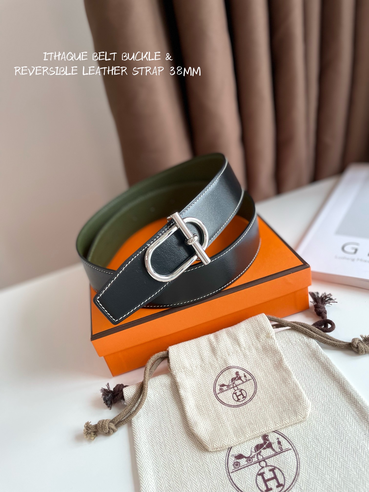 Hermès Luxury Atelier Designer Belt Accessories Ref 3