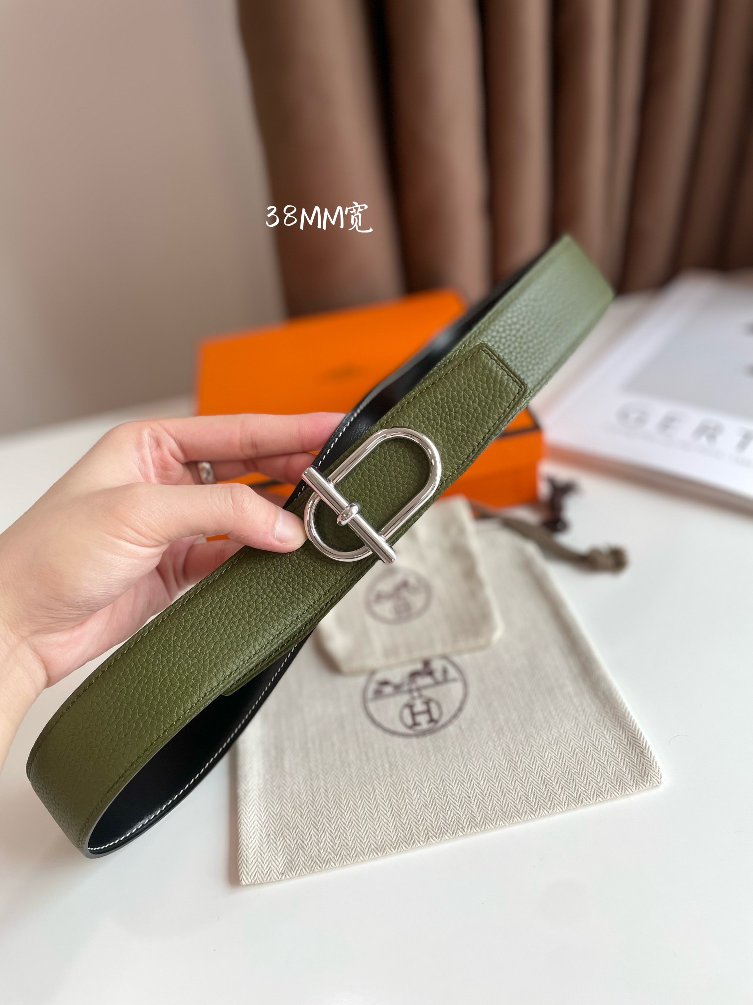 Hermès Luxury Atelier Designer Belt Accessories Ref 4