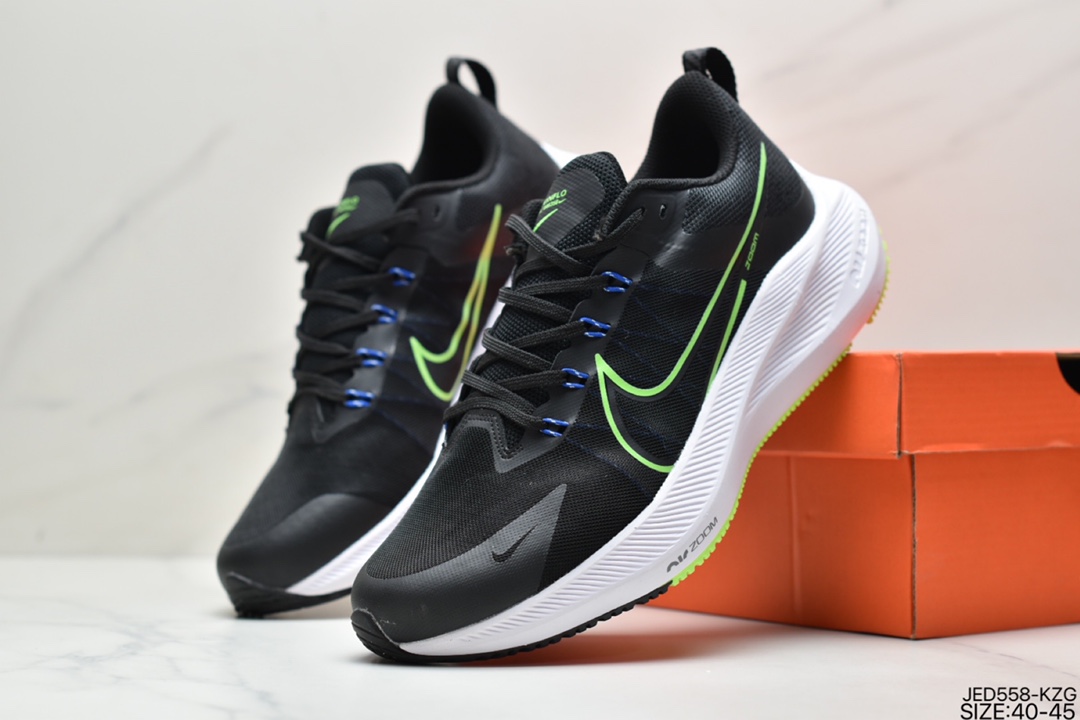 150 真标耐克Nike Zoom Pegasus 37 登月37代超轻针眼网面透跑步鞋BQ9646-002