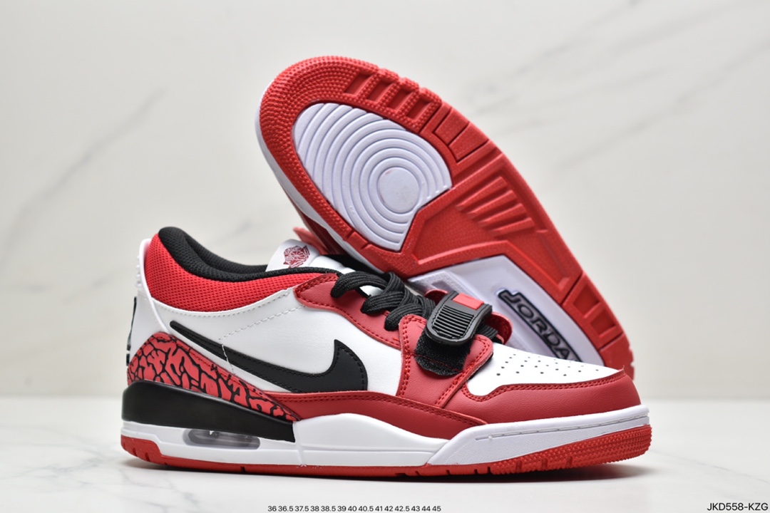 160 Air Jordan Legacy 312 Low 乔丹三合一有着交错结合的设计CD9054-002
