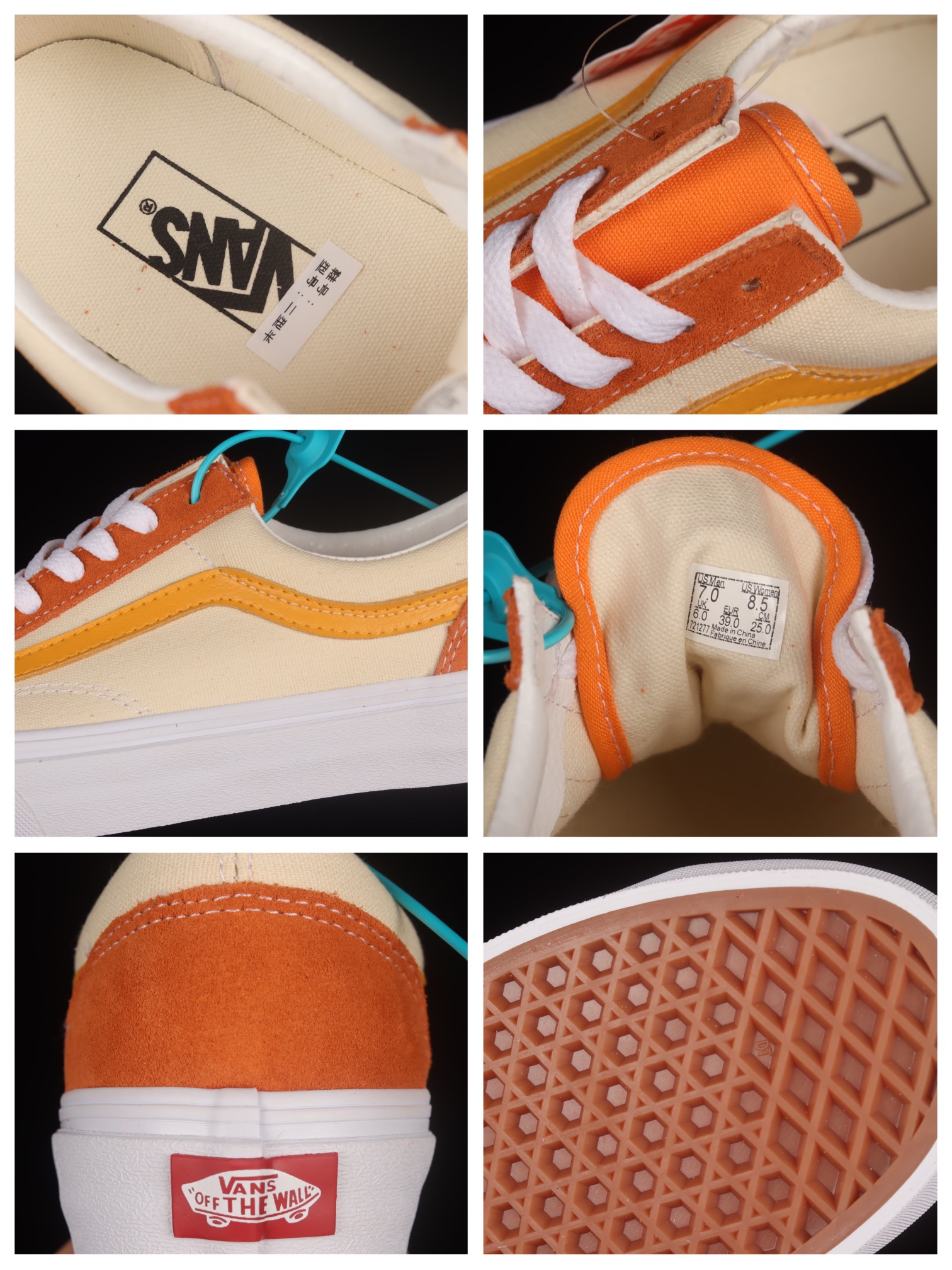 vansstyle36高品質橘子汽水系列復古硫化板鞋vn0a3dz3vxy