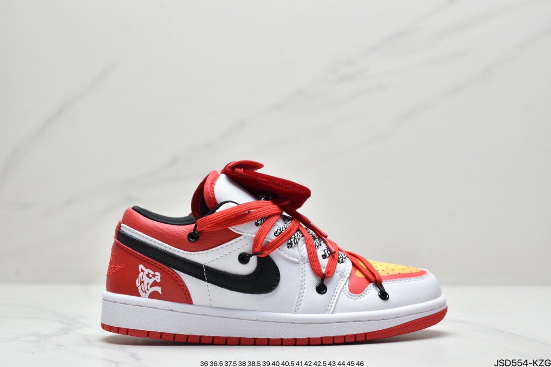 200 Air Jordan 1 Low OG “Chinese New Year”中国年丝绸材DD2233-001