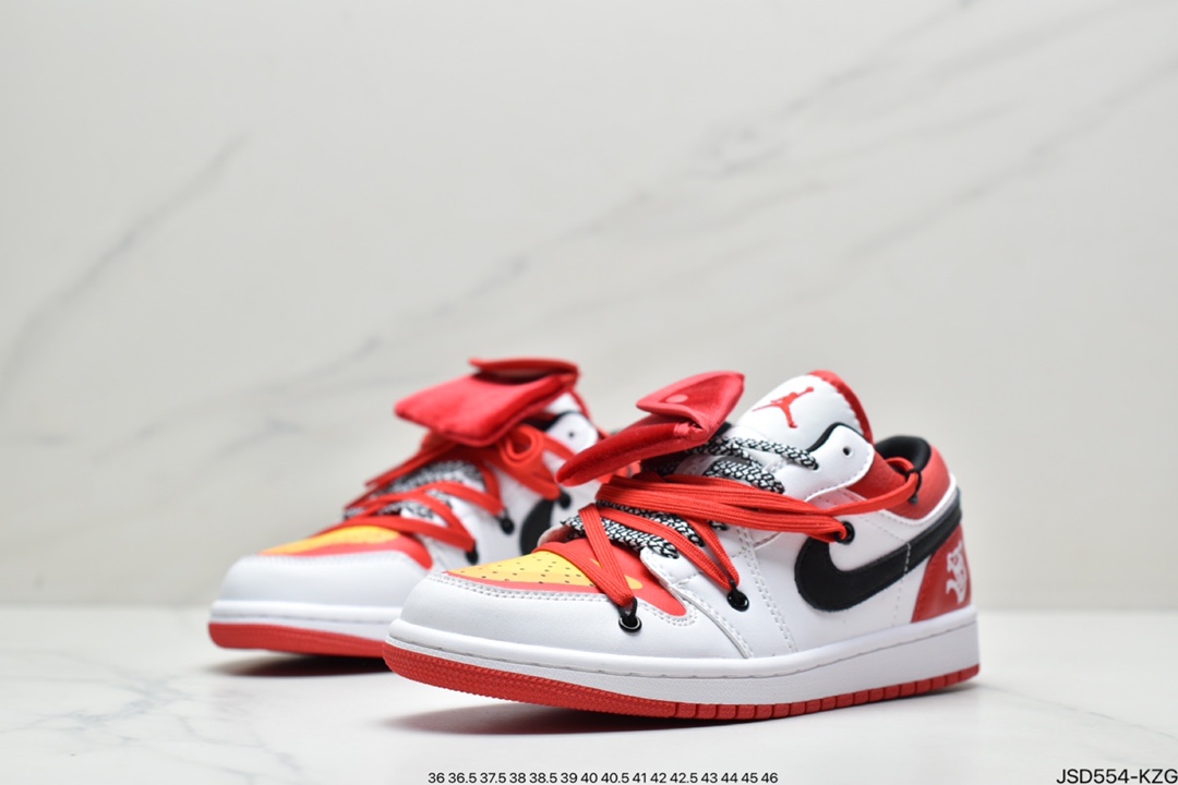 200 Air Jordan 1 Low OG “Chinese New Year”中国年丝绸材DD2233-001
