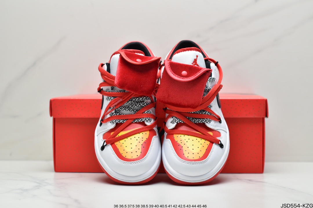 200 Air Jordan 1 Low OG “Chinese New Year”中国年丝绸材DD2233-001