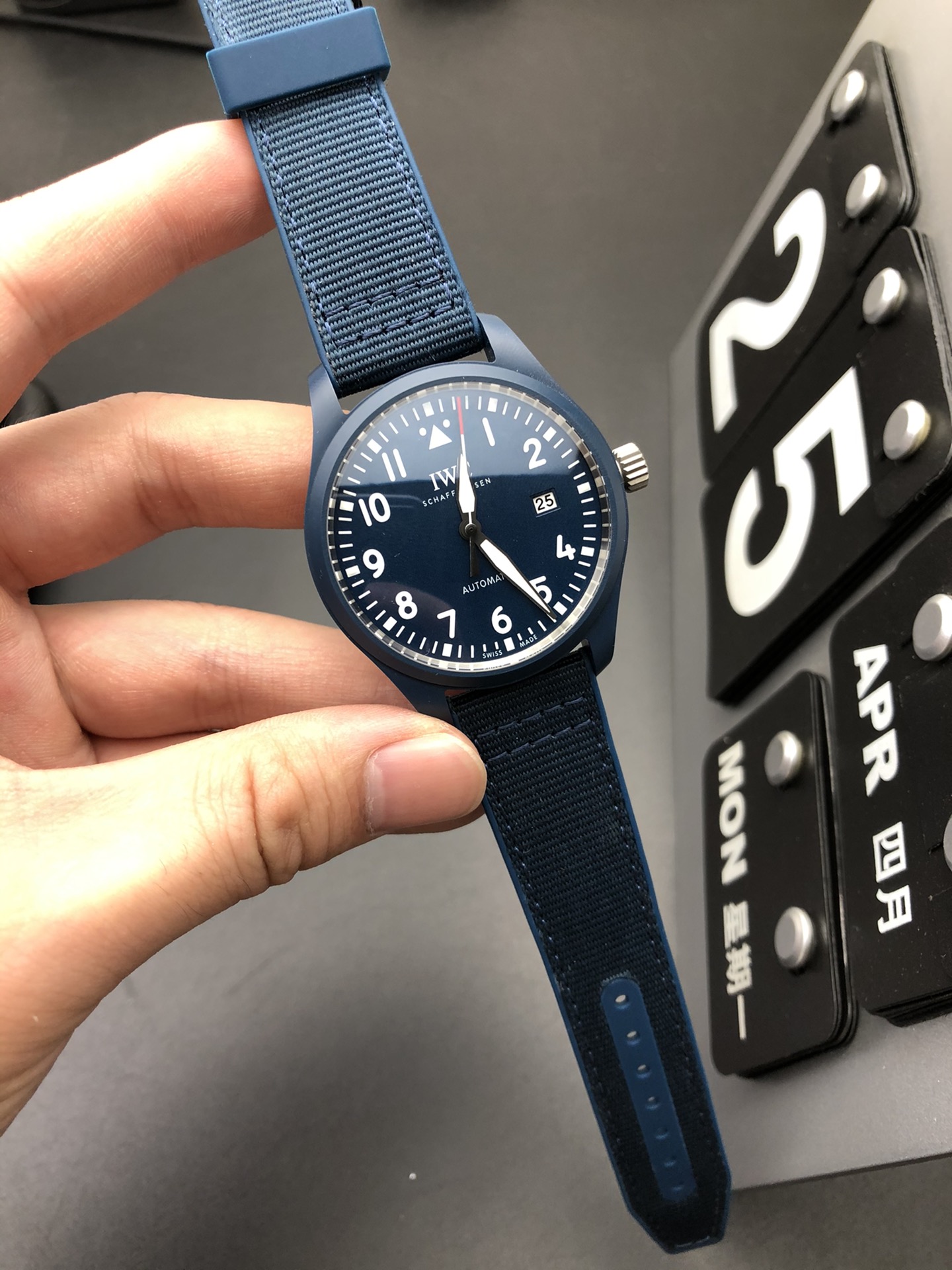 IWC M+ 蓝陶瓷马克