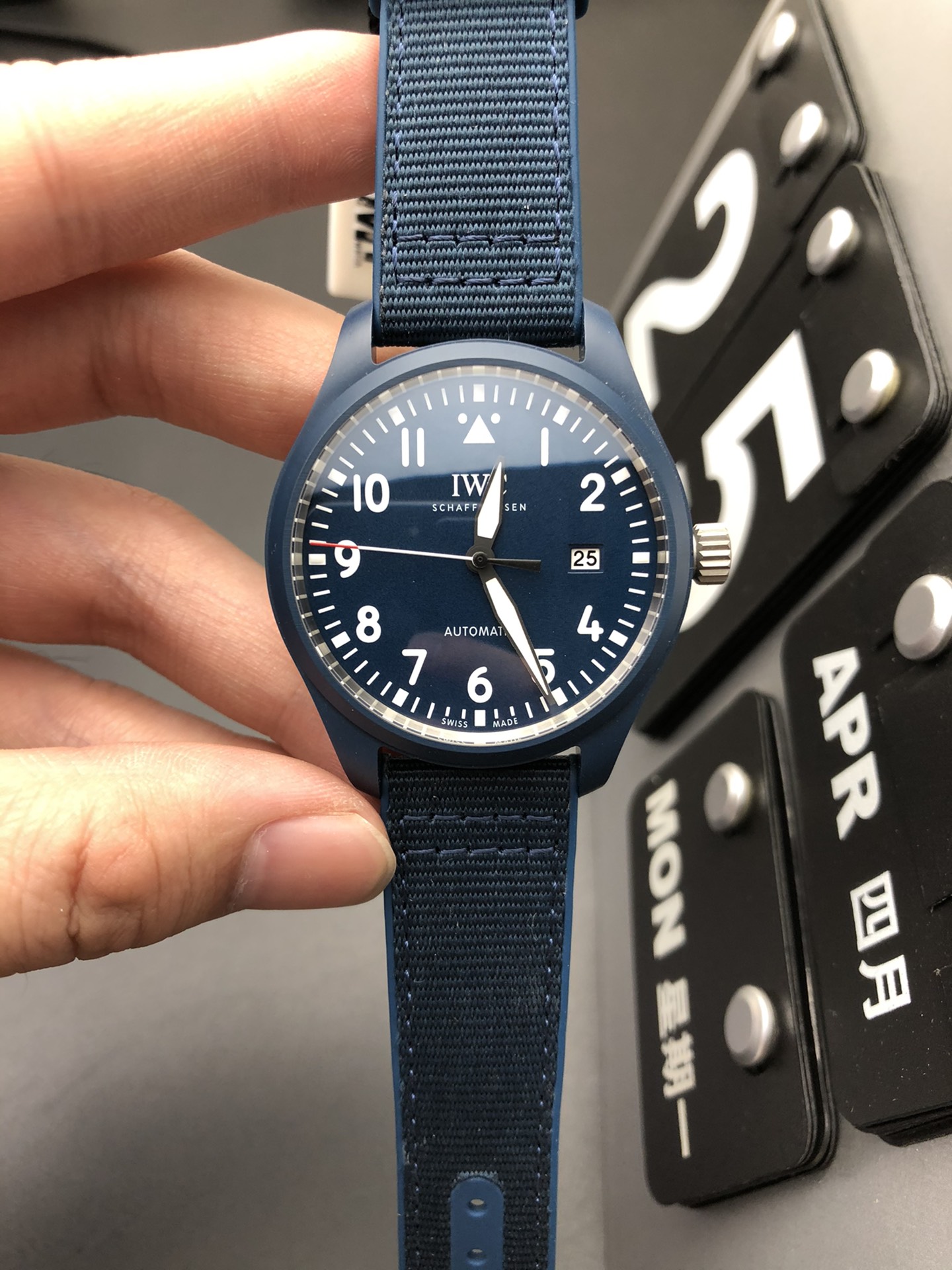 IWC M+ 蓝陶瓷马克