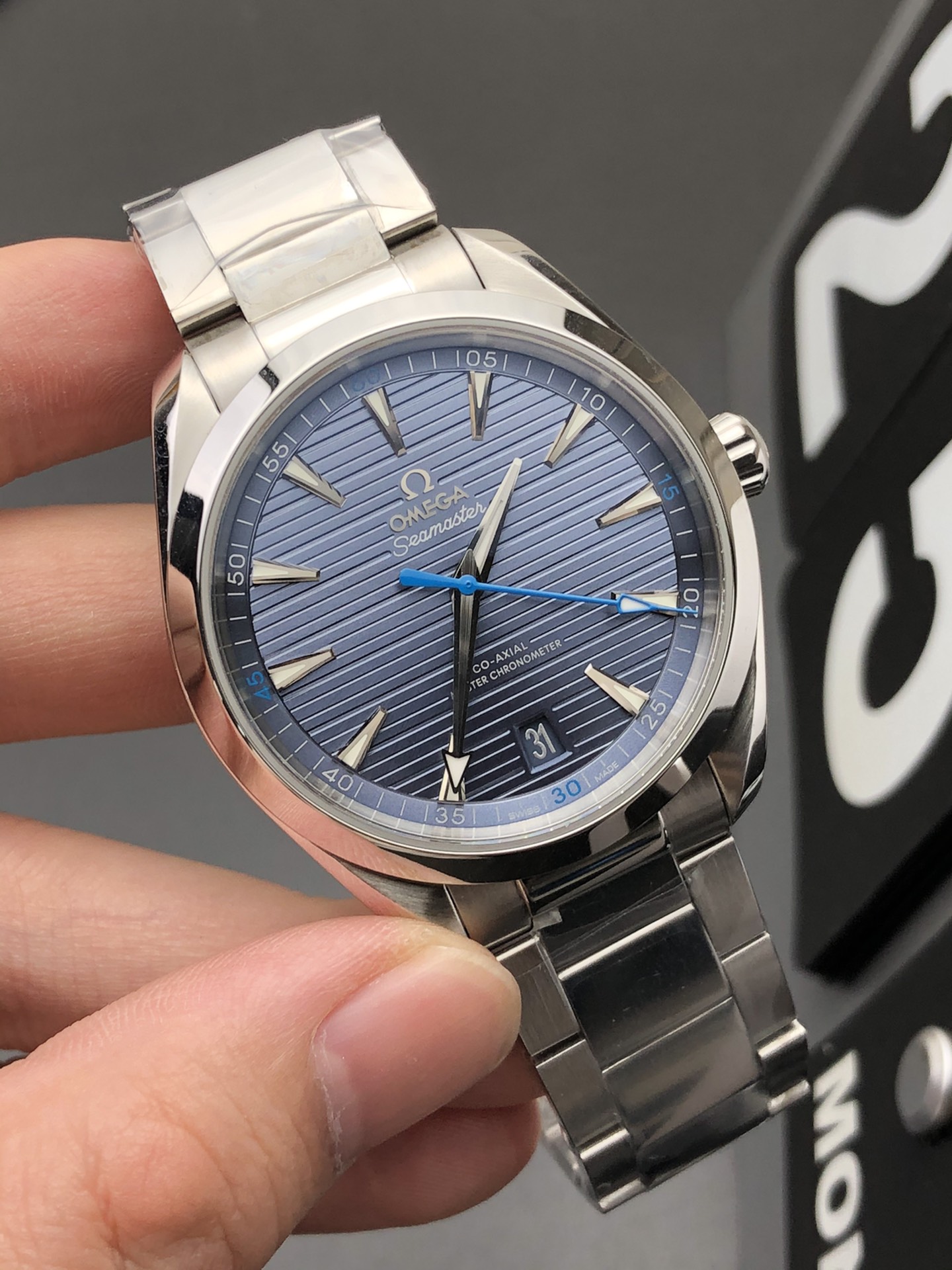 Omega 海马150柚木蓝