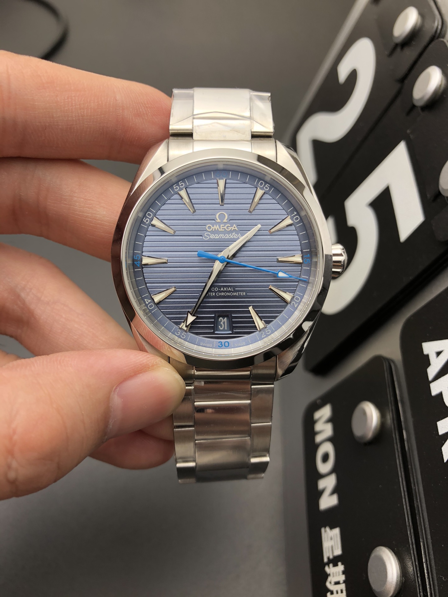 Omega 海马150柚木蓝