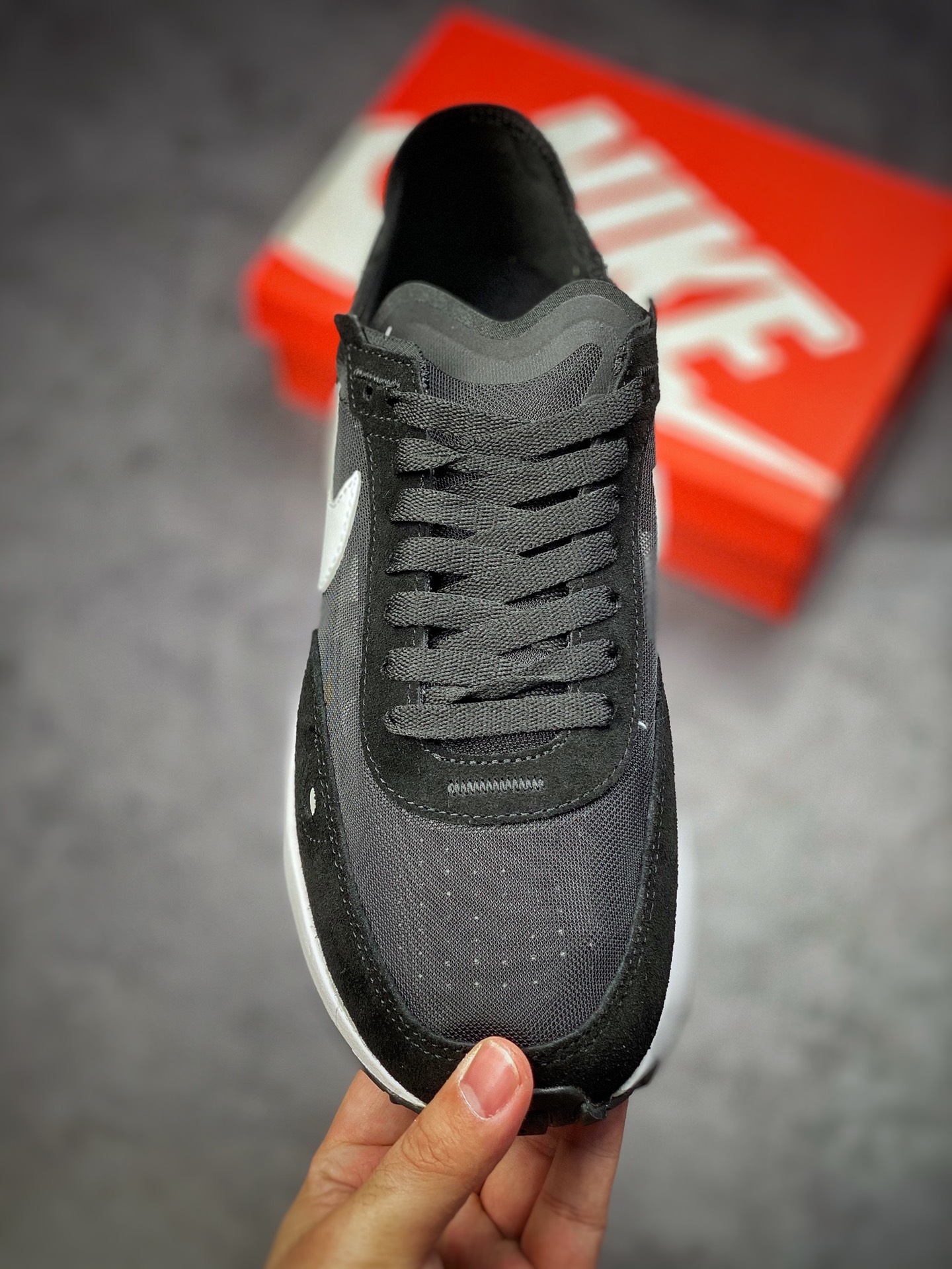 220 Nike Waffle One 黑白 此款将传统的莫卡辛风格鞋面 DC2533-001-莆田鞋,莆田鞋货源,高仿鞋,高仿鞋货源,安福档口,莆田高仿鞋,莆田鞋批发,高仿鞋批发,莆田高仿运动鞋,高仿运动鞋,莆田运动鞋 220 Nike Waffle One 黑白 此款将传统的莫卡辛风格鞋面 DC2533-001