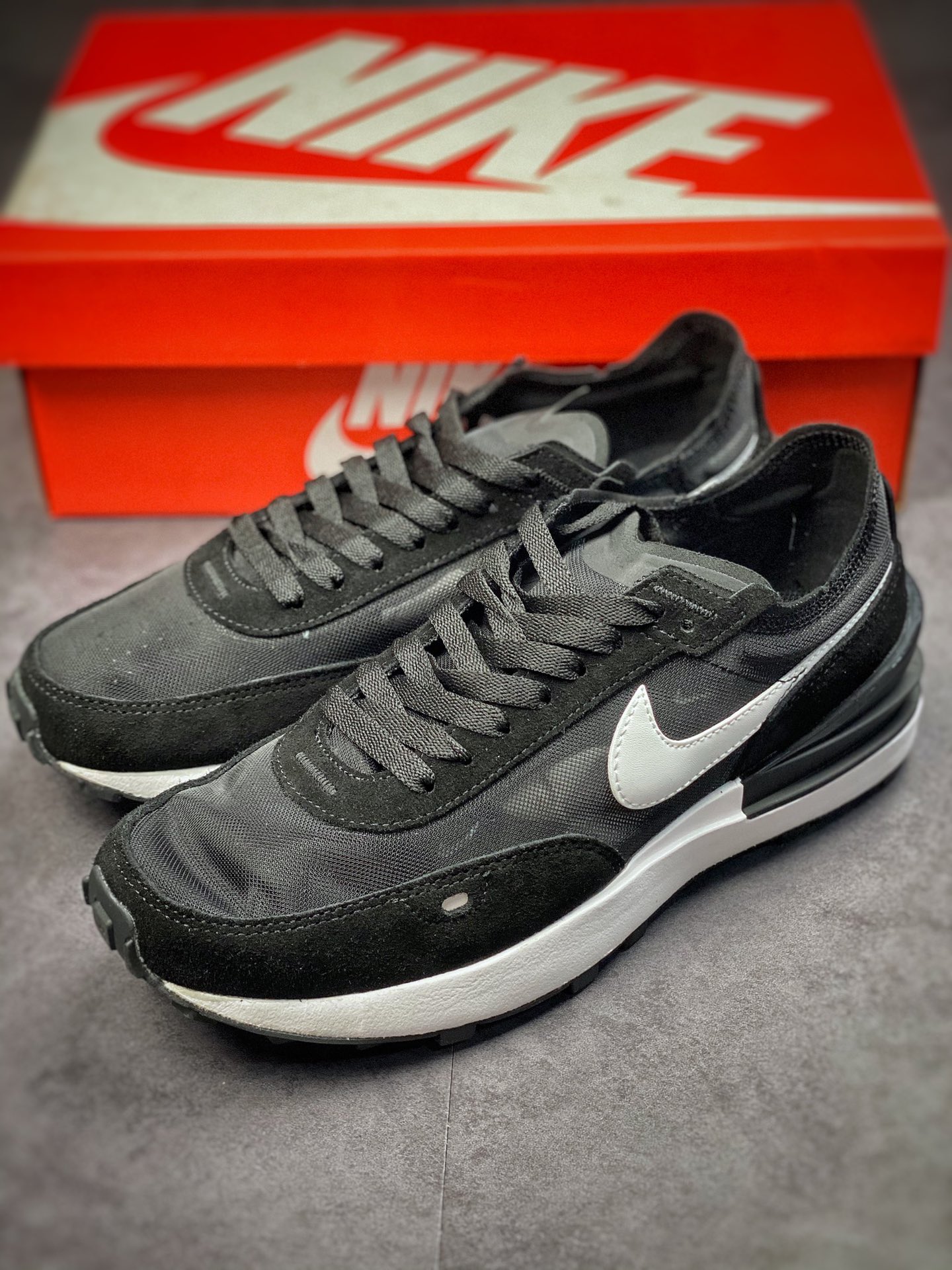 220 Nike Waffle One 黑白 此款将传统的莫卡辛风格鞋面 DC2533-001-莆田鞋,莆田鞋货源,高仿鞋,高仿鞋货源,安福档口,莆田高仿鞋,莆田鞋批发,高仿鞋批发,莆田高仿运动鞋,高仿运动鞋,莆田运动鞋 220 Nike Waffle One 黑白 此款将传统的莫卡辛风格鞋面 DC2533-001