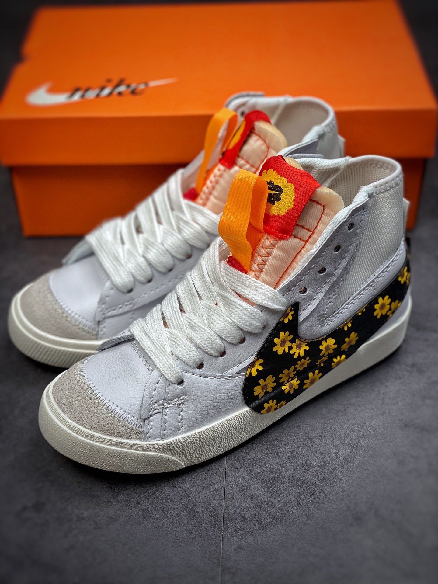 160 Nike Blazer Mid’77 Jumbo 黑白花 经典百搭低帮开拓者休闲运动板鞋 DD3111-103