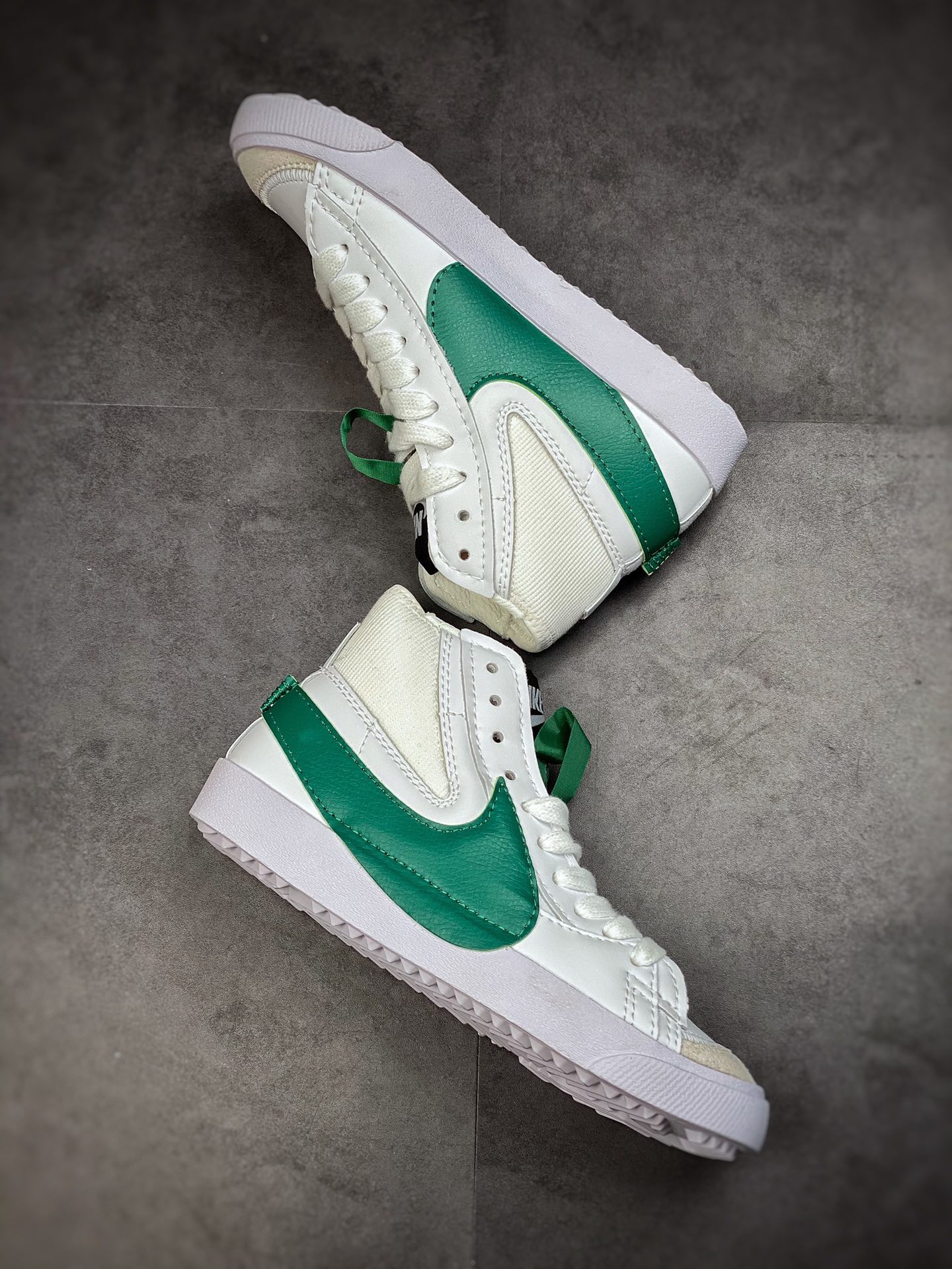 160 Nike Blazer Mid’77 Jumbo 白绿 经典百搭低帮开拓者休闲运动板鞋BQ4808-600