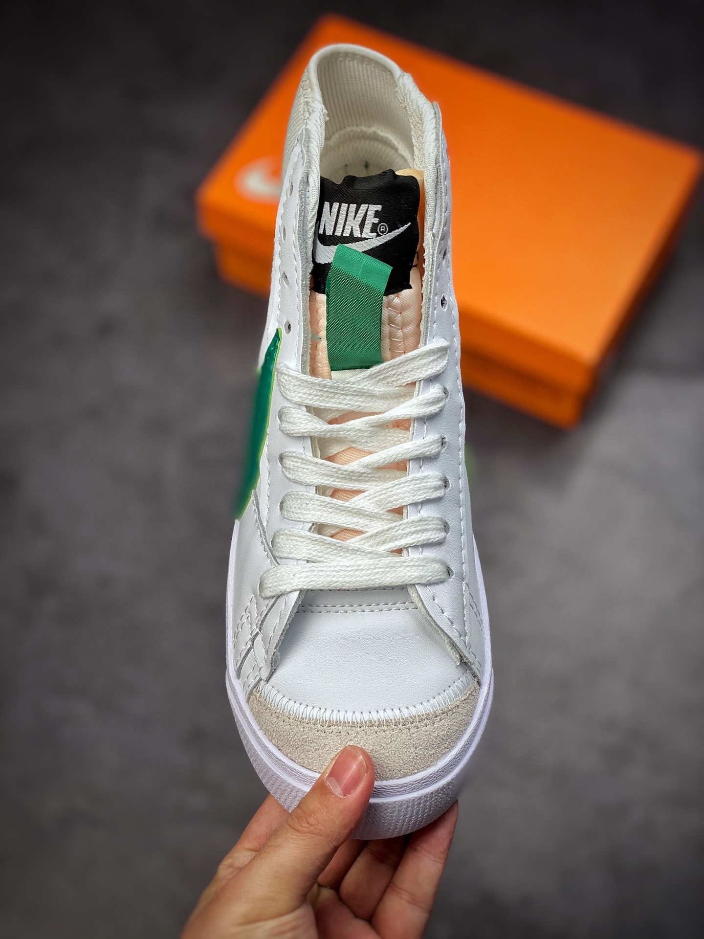 160 Nike Blazer Mid’77 Jumbo 白绿 经典百搭低帮开拓者休闲运动板鞋BQ4808-600
