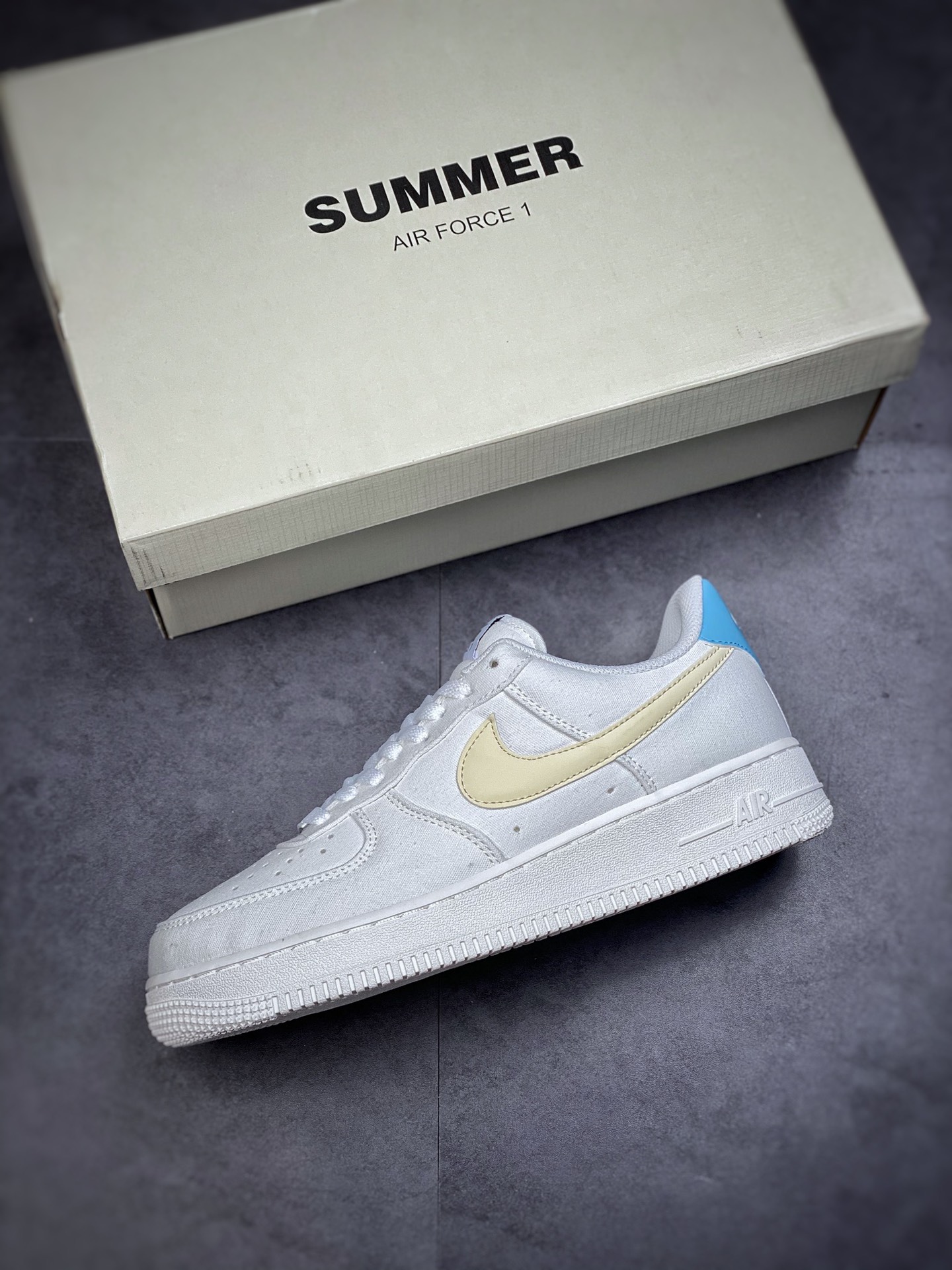 220 Nike Air Force 1 Low 07 帆布米白兰 DG2296-006