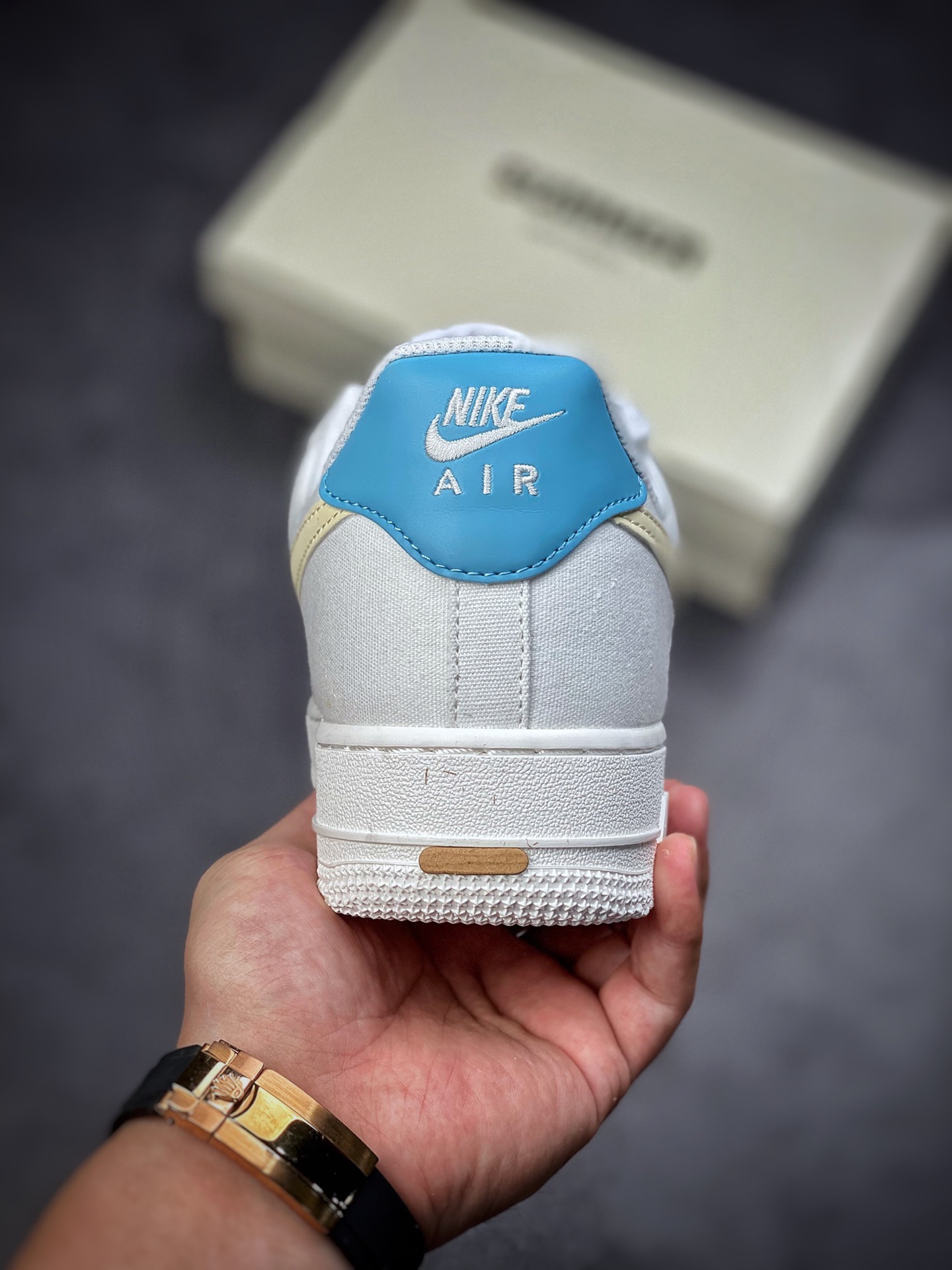 220 Nike Air Force 1 Low 07 帆布米白兰 DG2296-006