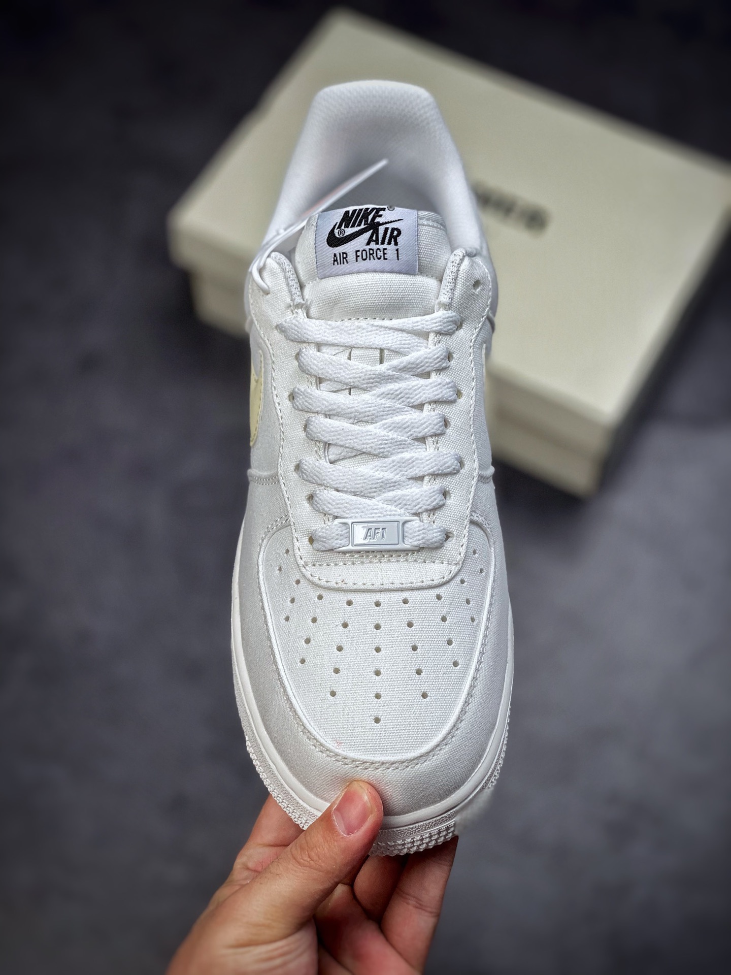 220 Nike Air Force 1 Low 07 帆布米白兰 DG2296-006