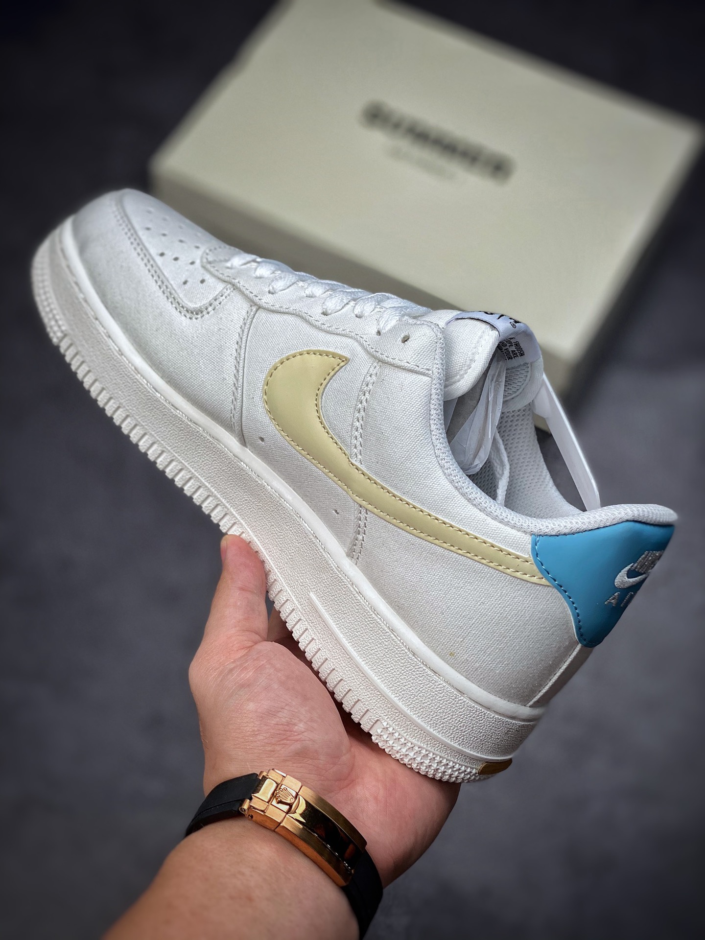 220 Nike Air Force 1 Low 07 帆布米白兰 DG2296-006