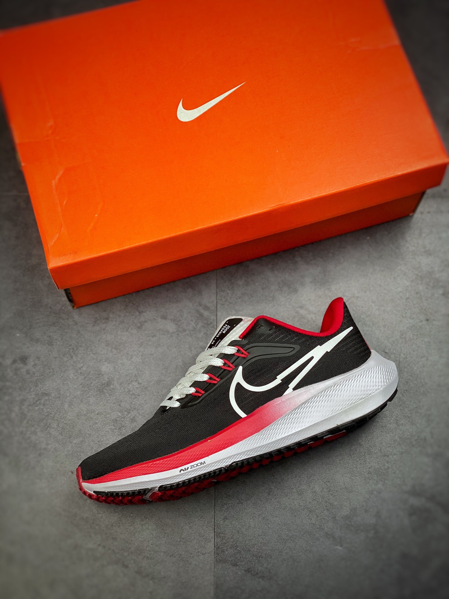 190 耐克Nike Zoom Pegasus 39代 超级飞马涡轮增压马拉松休闲运动慢跑鞋 DQ7871-001