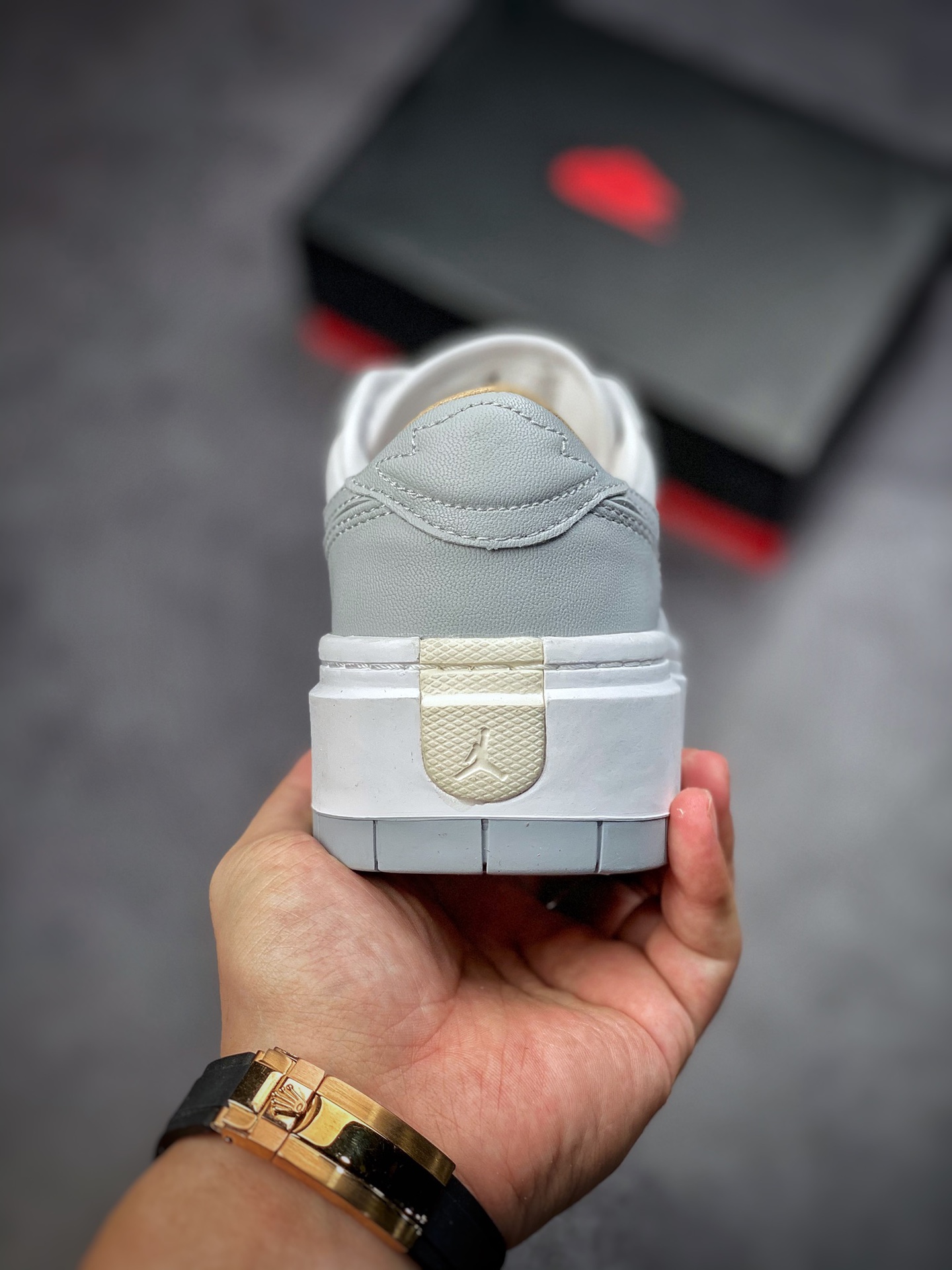240 # 纯原版本 Air Jordan 1 Elevate Low SE”Wolf Grey” 烟灰配色 DH7004-100