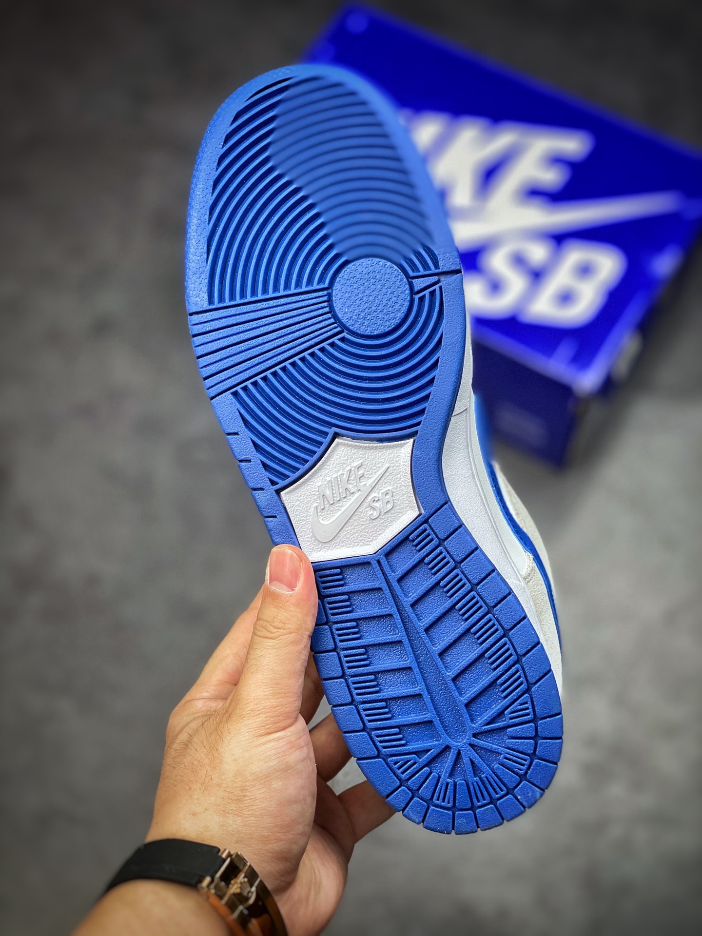 260 Nike SB Dunk low 元年复刻 白灰皇家蓝 304292-040
