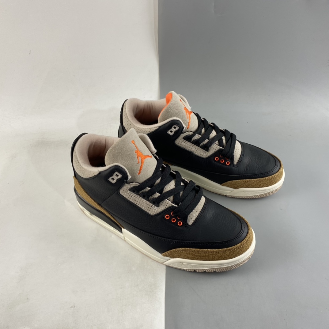 P360 Air Jordan 3 SE ”Denim” AJ3 乔3黑棕水泥 CT8532-008