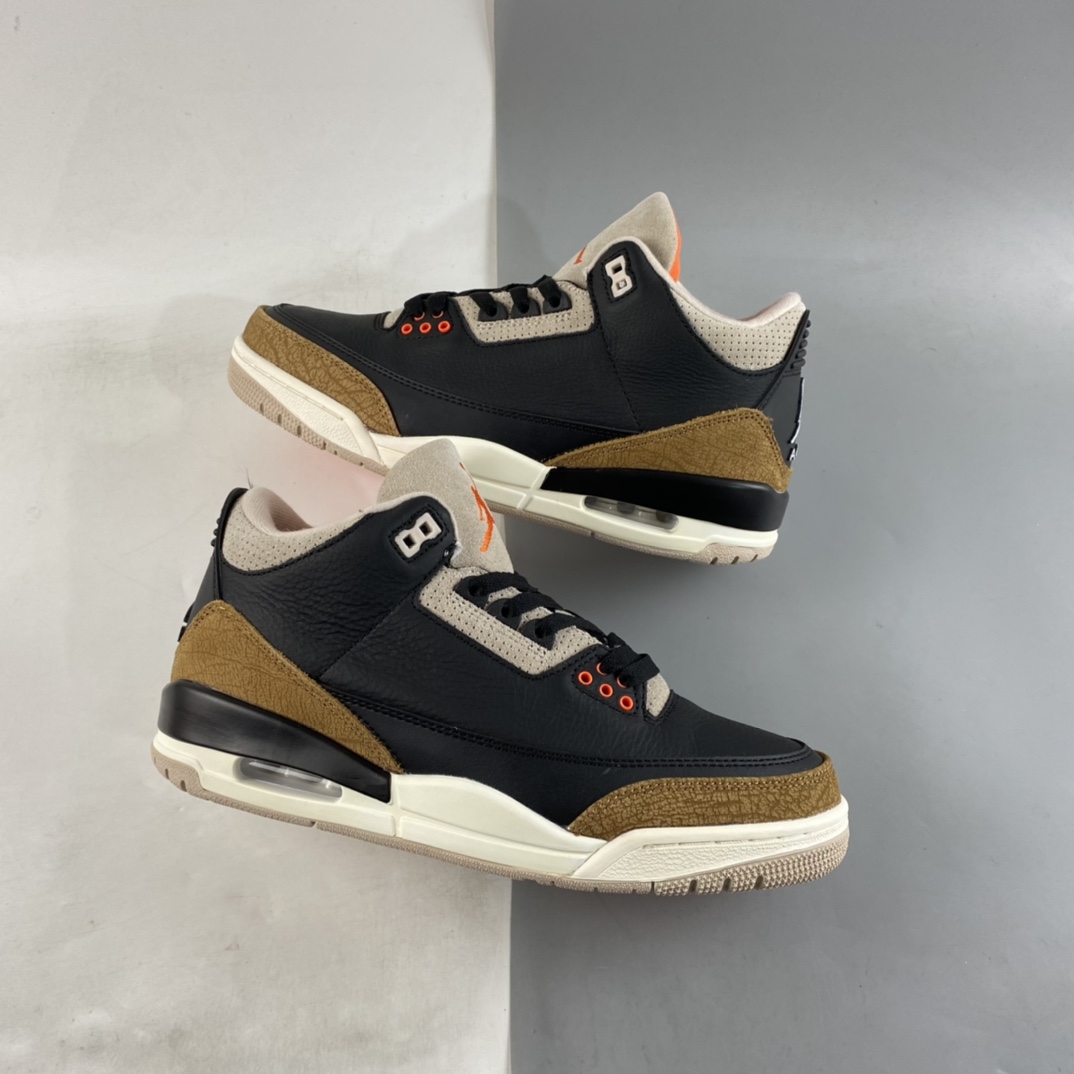 P360 Air Jordan 3 SE ”Denim” AJ3 乔3黑棕水泥 CT8532-008