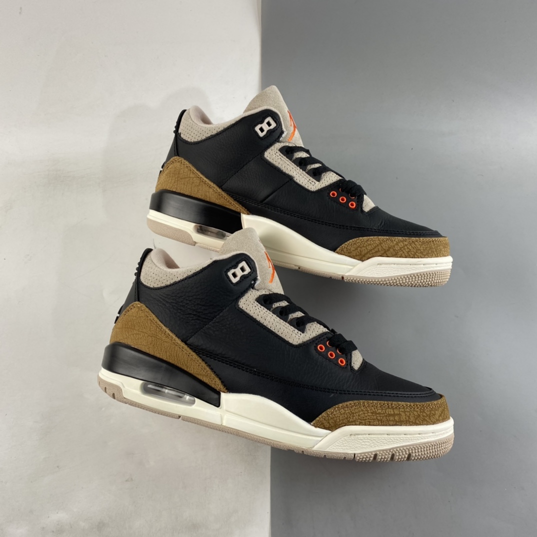 P360 Air Jordan 3 SE ”Denim” AJ3 乔3黑棕水泥 CT8532-008