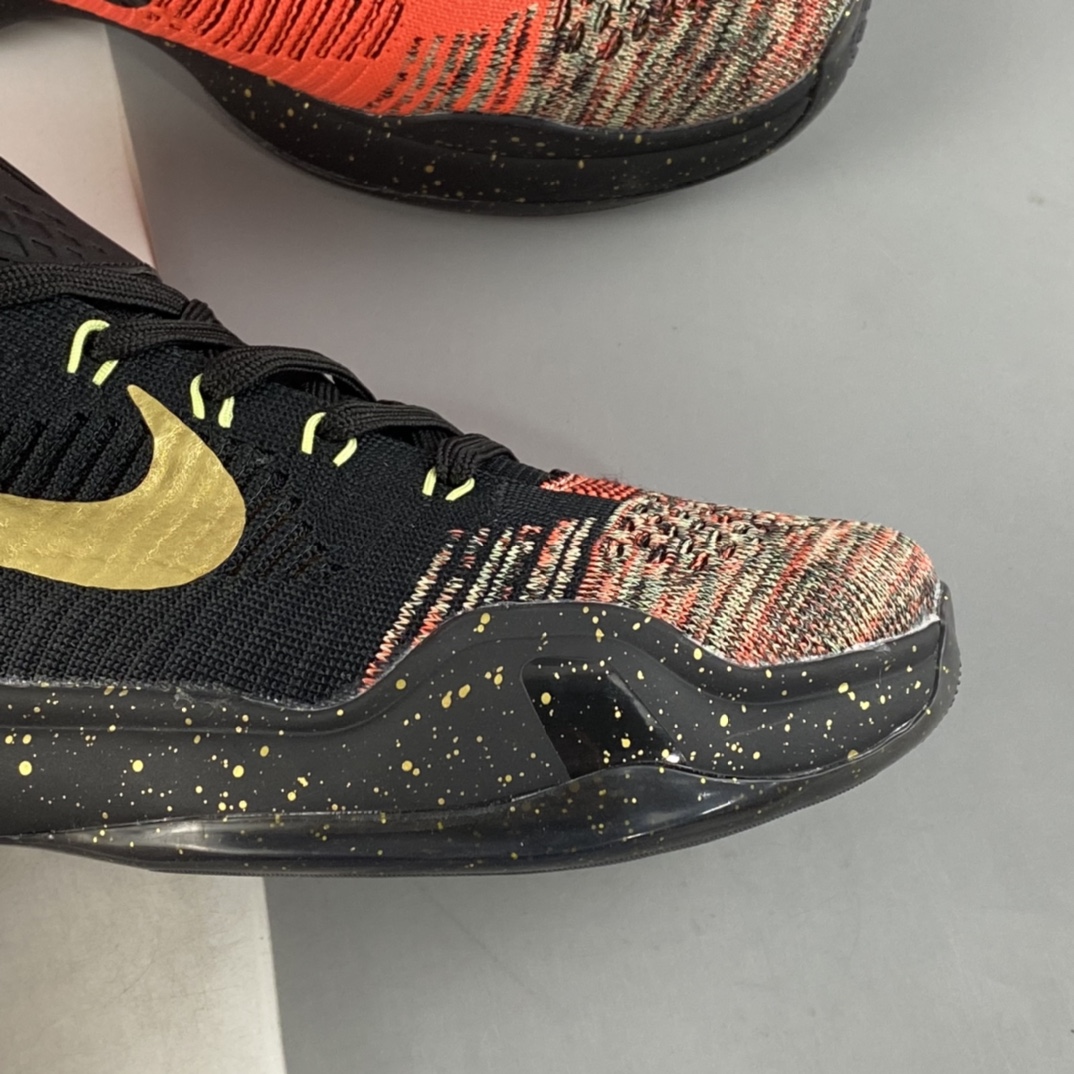 P260 Nike Kobe 10 Elite Christmas 五冠王圣诞节 科比10代专业实战篮球鞋 802560-076