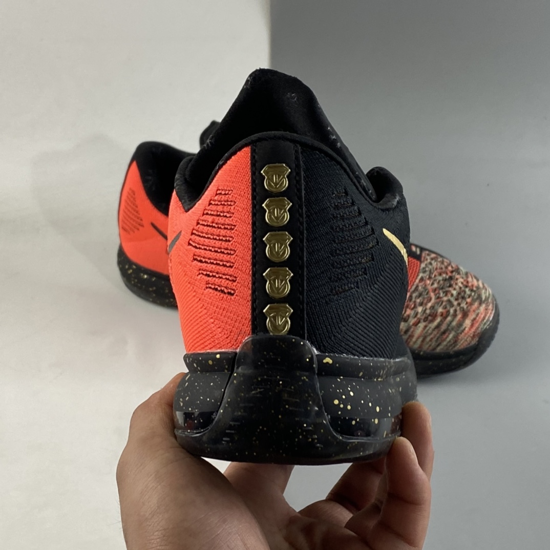 P260 Nike Kobe 10 Elite Christmas 五冠王圣诞节 科比10代专业实战篮球鞋 802560-076