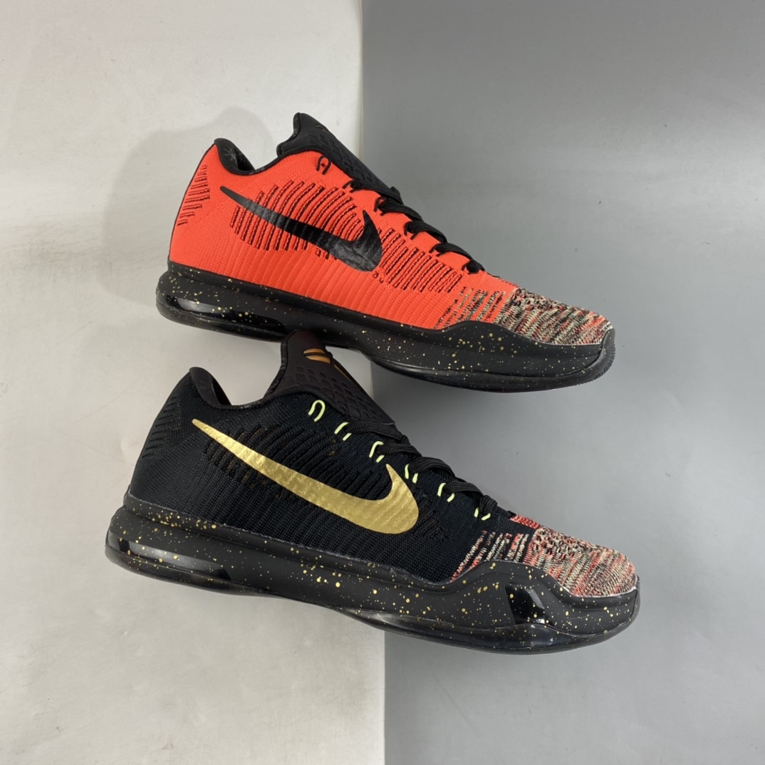 P260 Nike Kobe 10 Elite Christmas 五冠王圣诞节 科比10代专业实战篮球鞋 802560-076