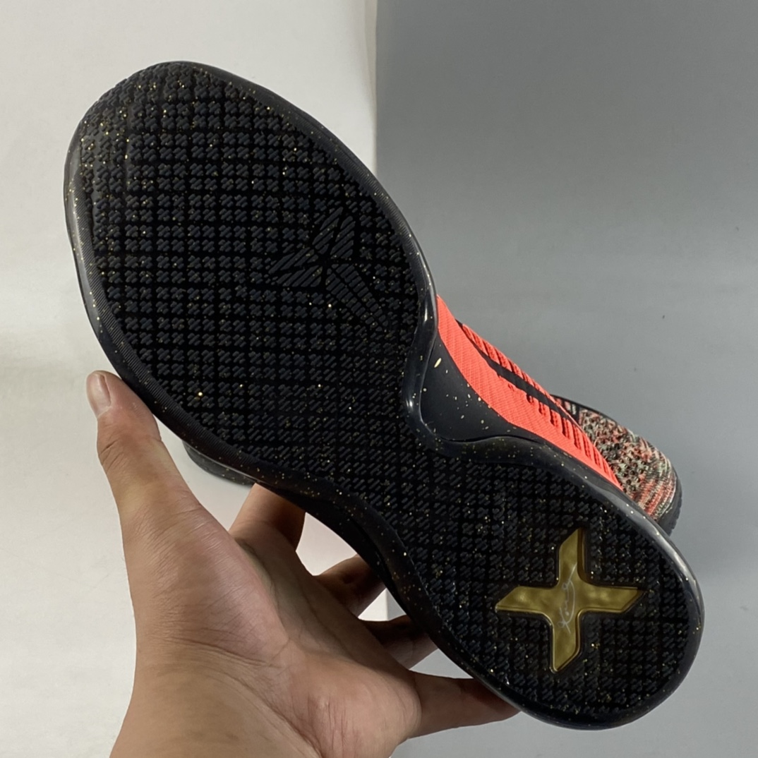 P260 Nike Kobe 10 Elite Christmas 五冠王圣诞节 科比10代专业实战篮球鞋 802560-076