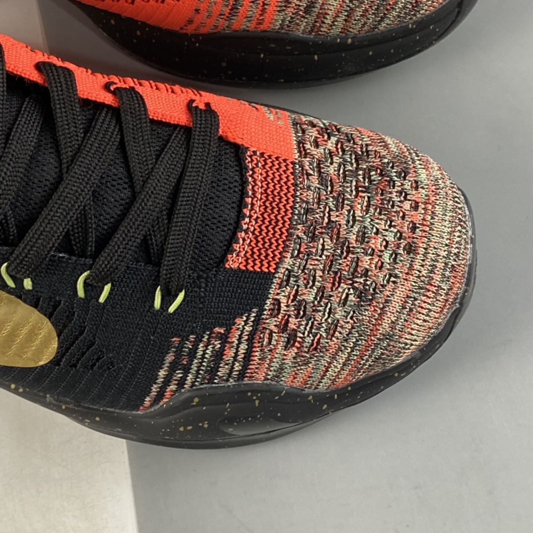 P260 Nike Kobe 10 Elite Christmas 五冠王圣诞节 科比10代专业实战篮球鞋 802560-076