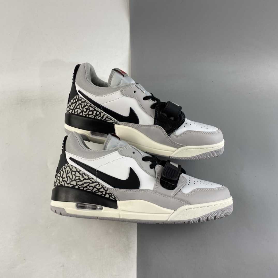 P240 Air Jordan Legacy AJ312 低帮复古魔术贴三合一板鞋 CD7069-105