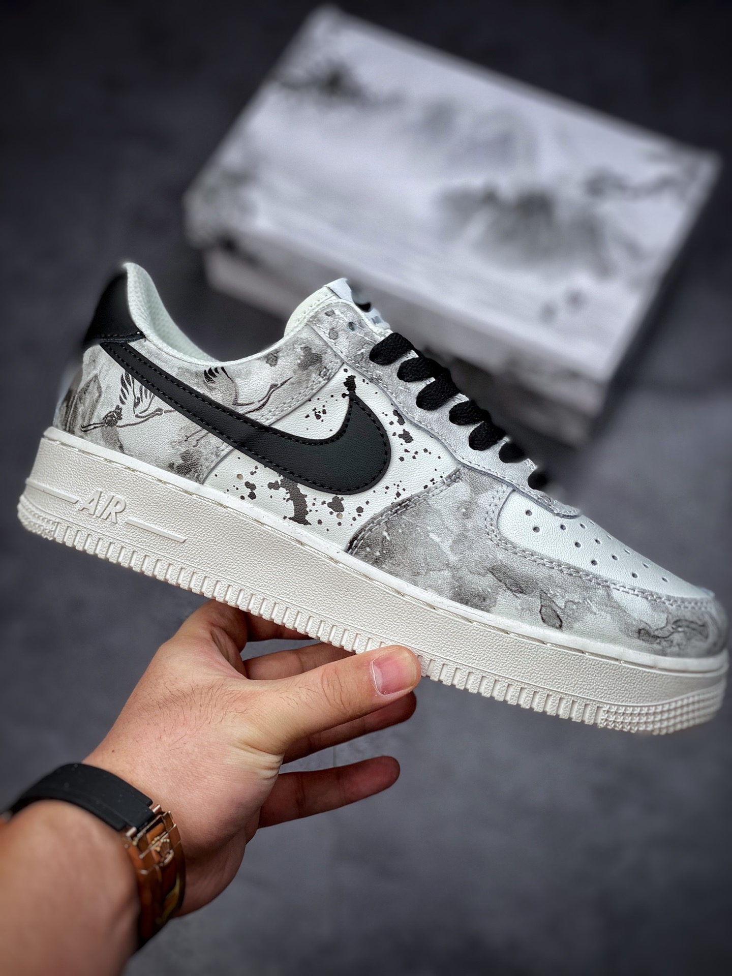 170 Nike Air Force 1 Low 07 山水墨画 CW2288-111