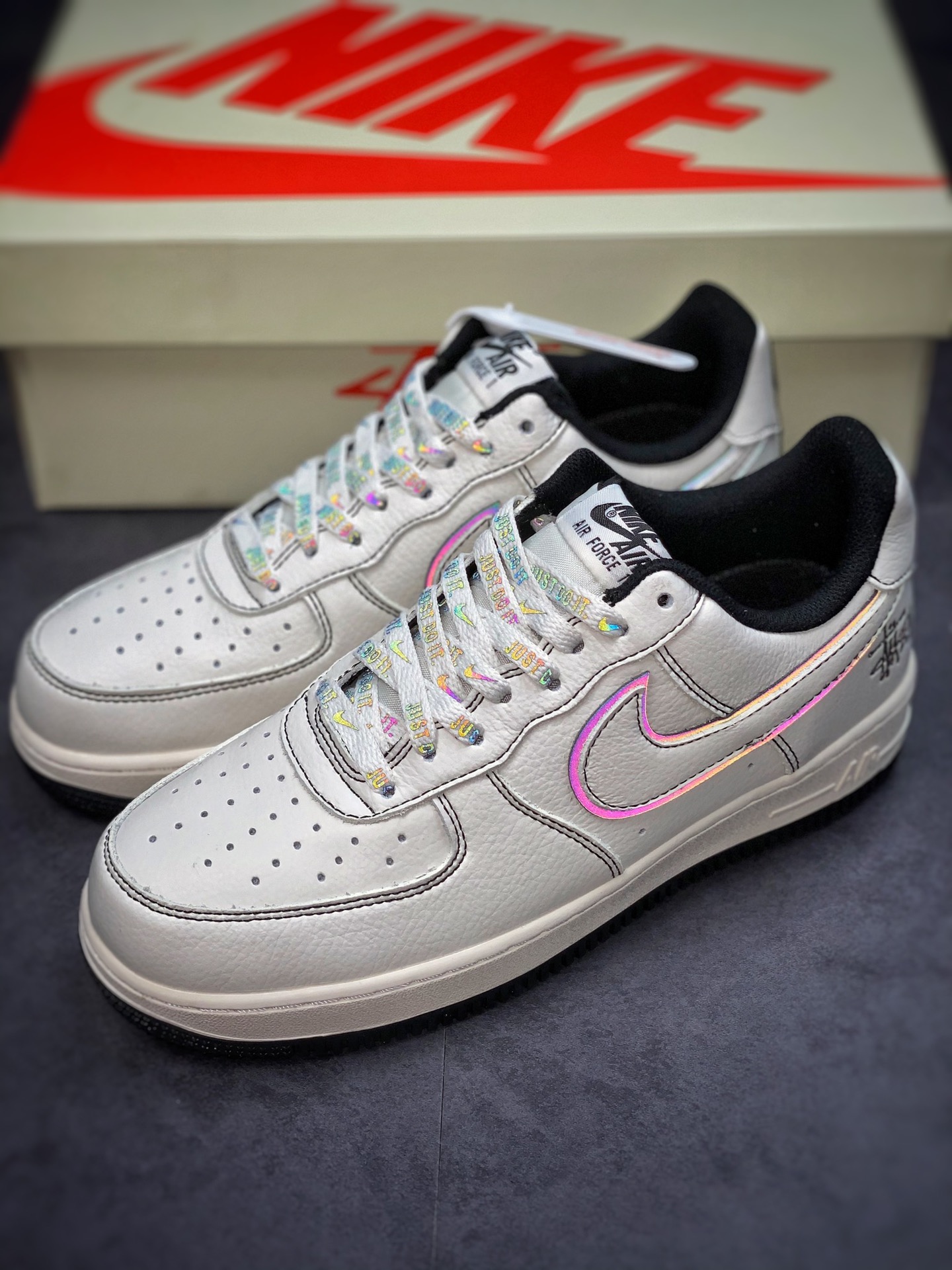 260 Nike Air Force 1 Low 07 x Stussy 斯图西联名 UN1635-702