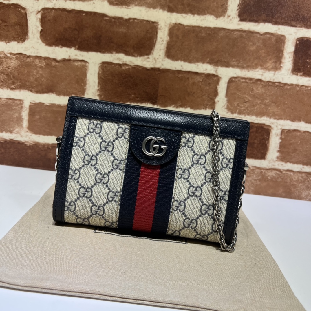 GUCCI古驰Ophidia系列迷你肩背包602676