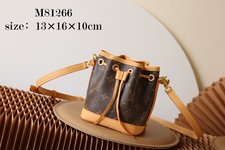 Louis Vuitton LV Nano Noe Bags Handbags Best Fake
 Monogram Canvas Cowhide M81266