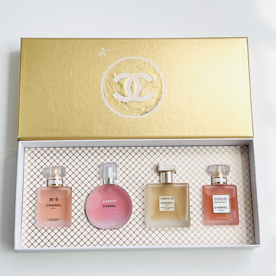 Chanel All-Matte Perfume Miniatures 4-Piece Set (25ml)