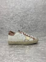 Golden Goose Skateboard Shoes Perfect Quality Designer Replica
 Gold Red Women Men Cowhide