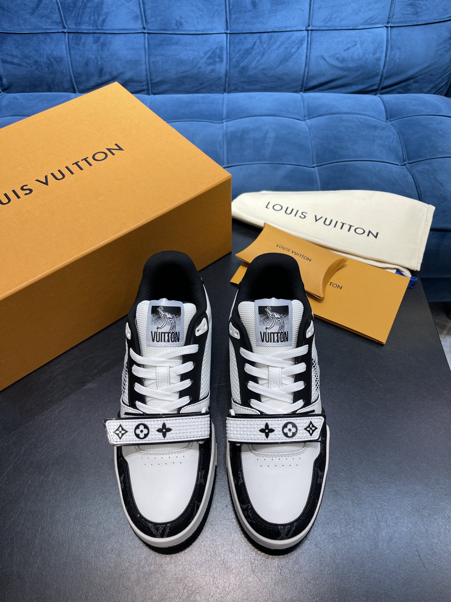 Louis Vuitton Shoes Sneakers Rubber Vintage Sweatpants