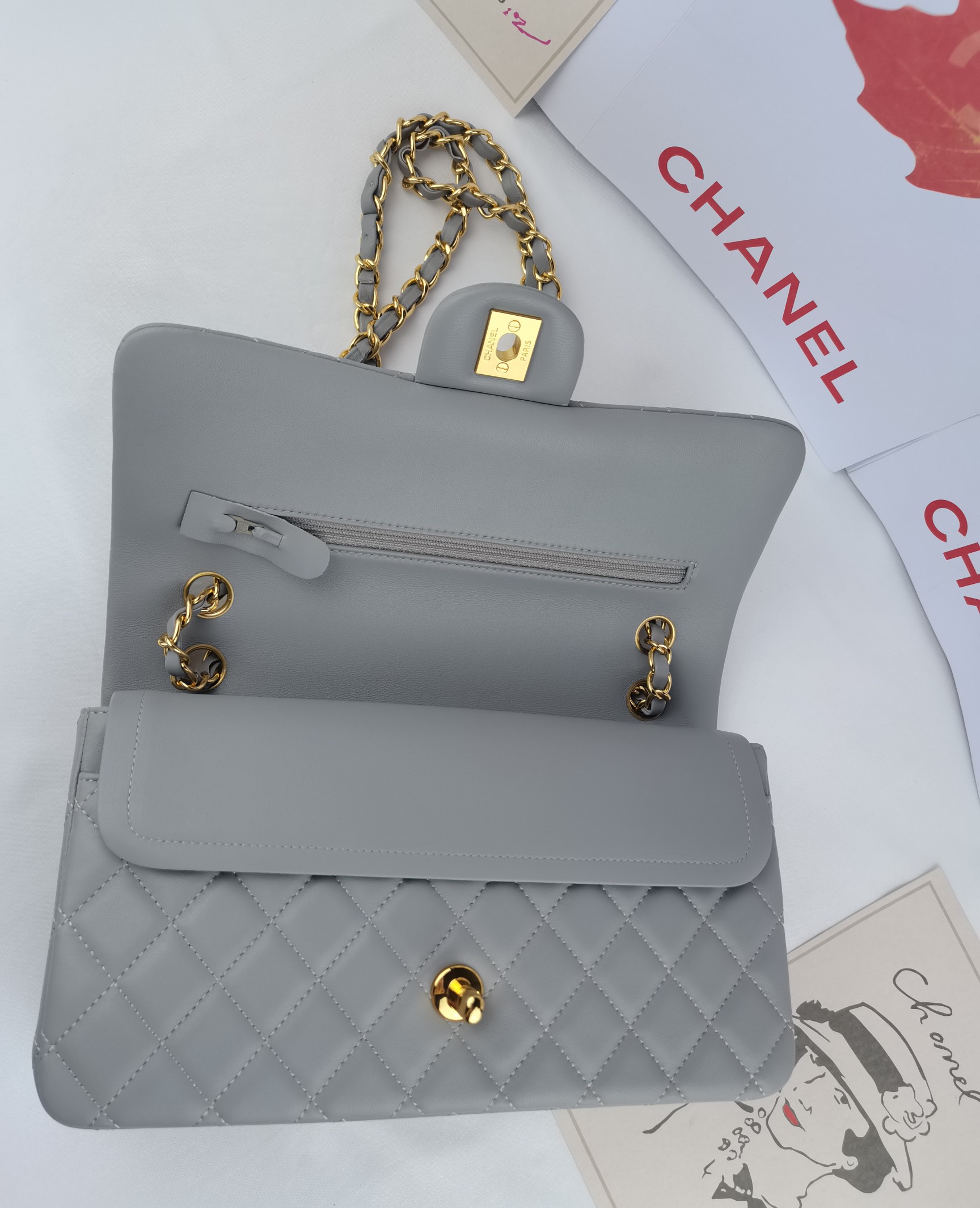 顶级货_厂跑量价高端定制品Chane1ClassicBag01112演绎了Chane1的经典高雅简约精美