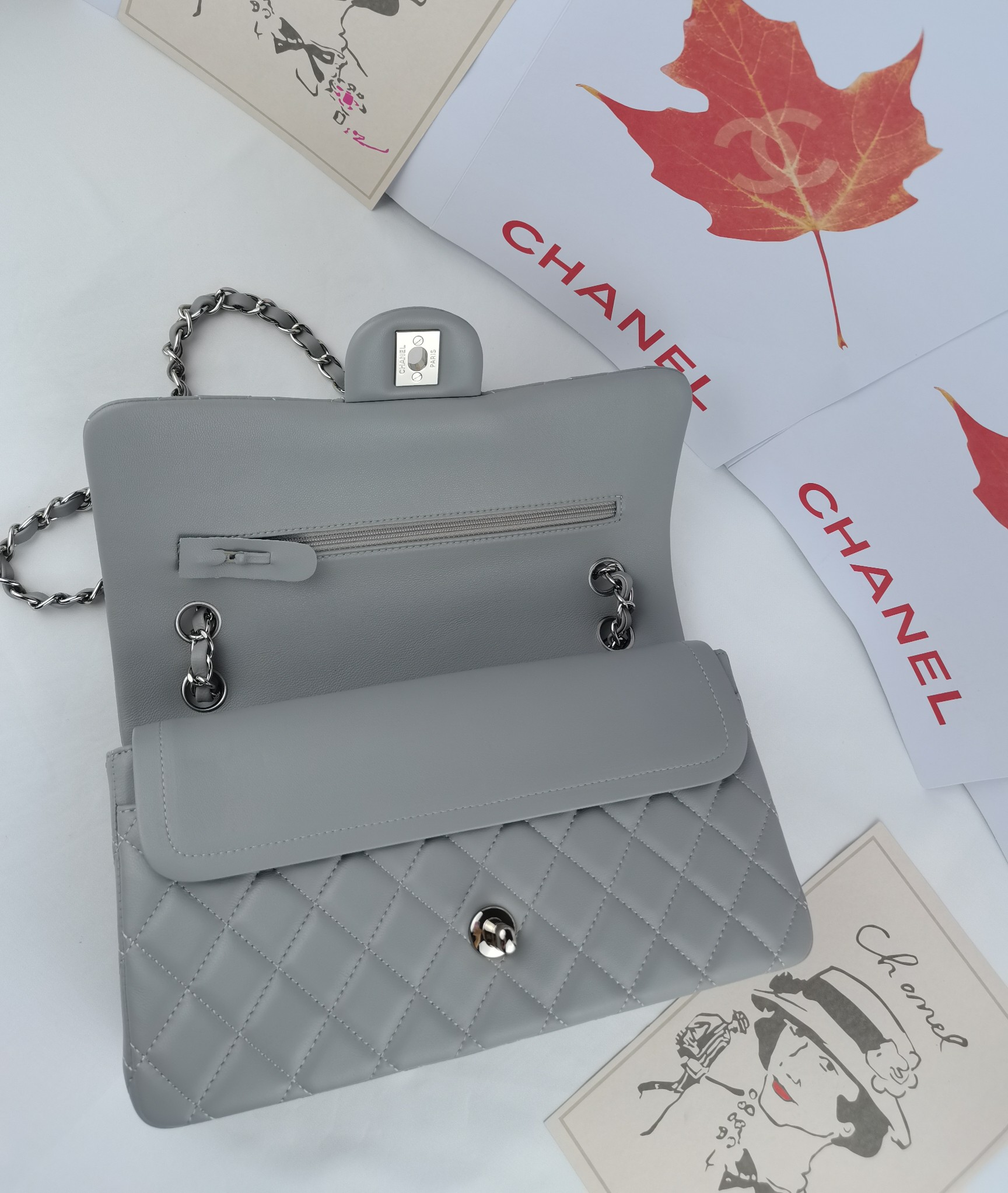 顶级货_厂跑量价高端定制品Chane1ClassicBag01112演绎了Chane1的经典高雅简约精美