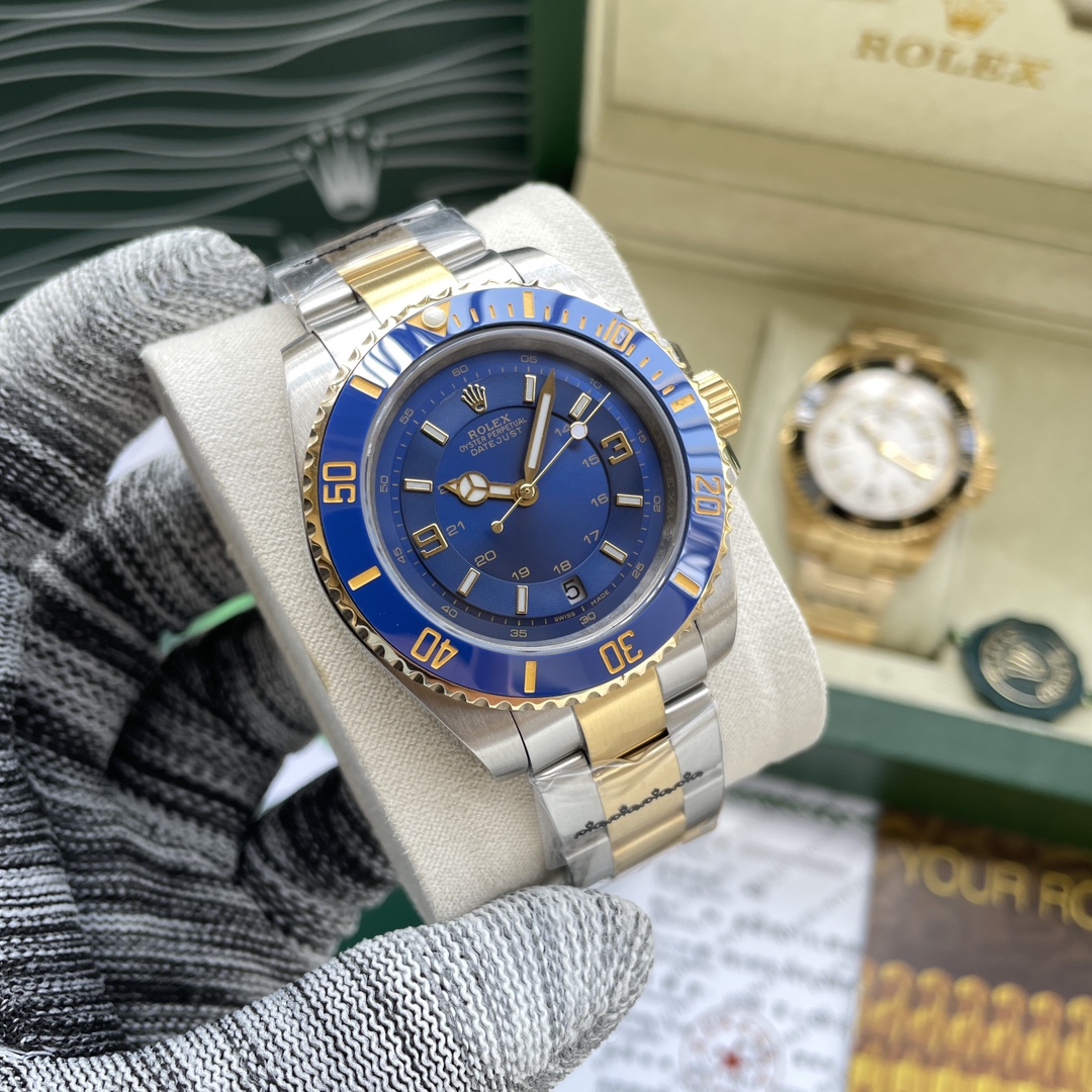 💰500金520
劳力士－ROLEX 
水鬼系列－男士机械腕表 
原装进口西铁城机
316L精钢壳套陶瓷圈口
纯精钢表带 原装保险扣
蓝宝石玻璃镜面
直径40mm 厚度13mm 
生活节奏 尽在掌握