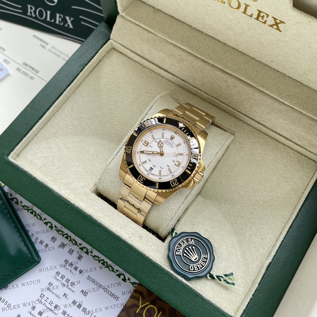 💰500金520
劳力士－ROLEX 
水鬼系列－男士机械腕表 
原装进口西铁城机
316L精钢壳套陶瓷圈口
纯精钢表带 原装保险扣
蓝宝石玻璃镜面
直径40mm 厚度13mm 
生活节奏 尽在掌握