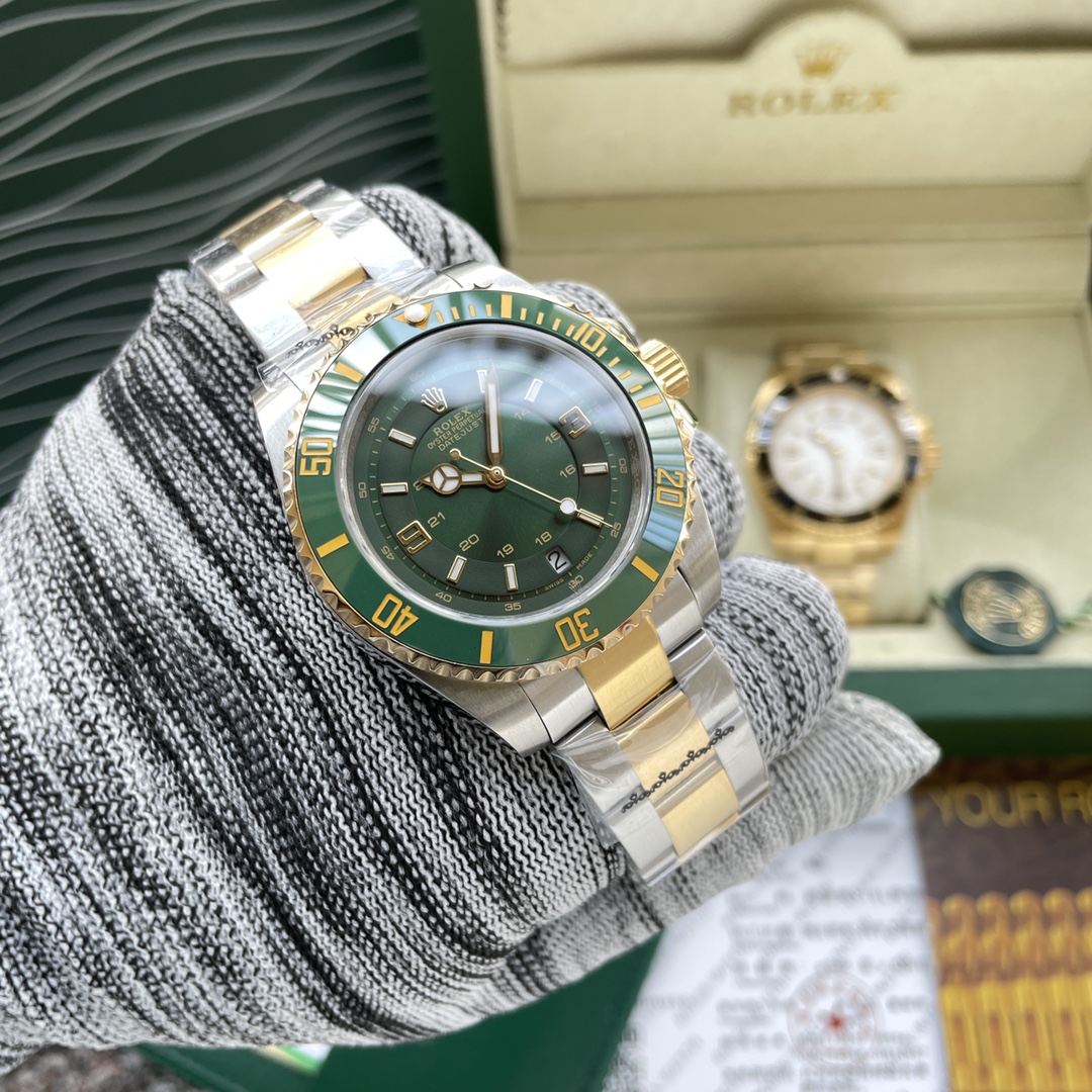 💰500金520
劳力士－ROLEX 
水鬼系列－男士机械腕表 
原装进口西铁城机
316L精钢壳套陶瓷圈口
纯精钢表带 原装保险扣
蓝宝石玻璃镜面
直径40mm 厚度13mm 
生活节奏 尽在掌握