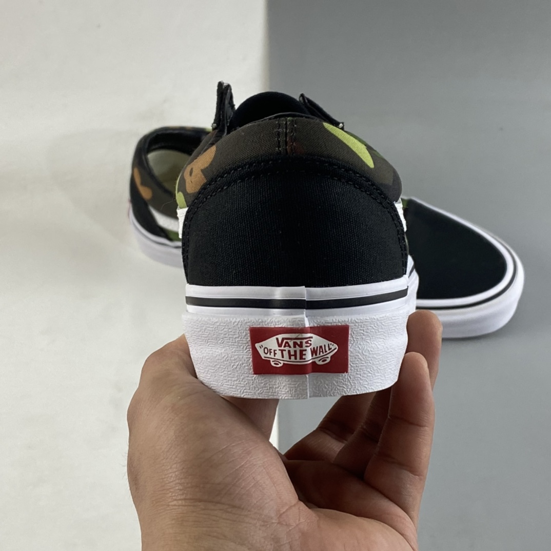 P150 Vans Old Skool 安纳海姆系列小花印花低帮休闲板鞋 VN0A40E25U2